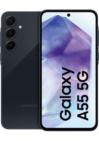 Smartphone »Galaxy A55 5G 128GB«, Marineblau, 16,83 cm/6,6 Zoll, 128 GB Speicherplatz,...