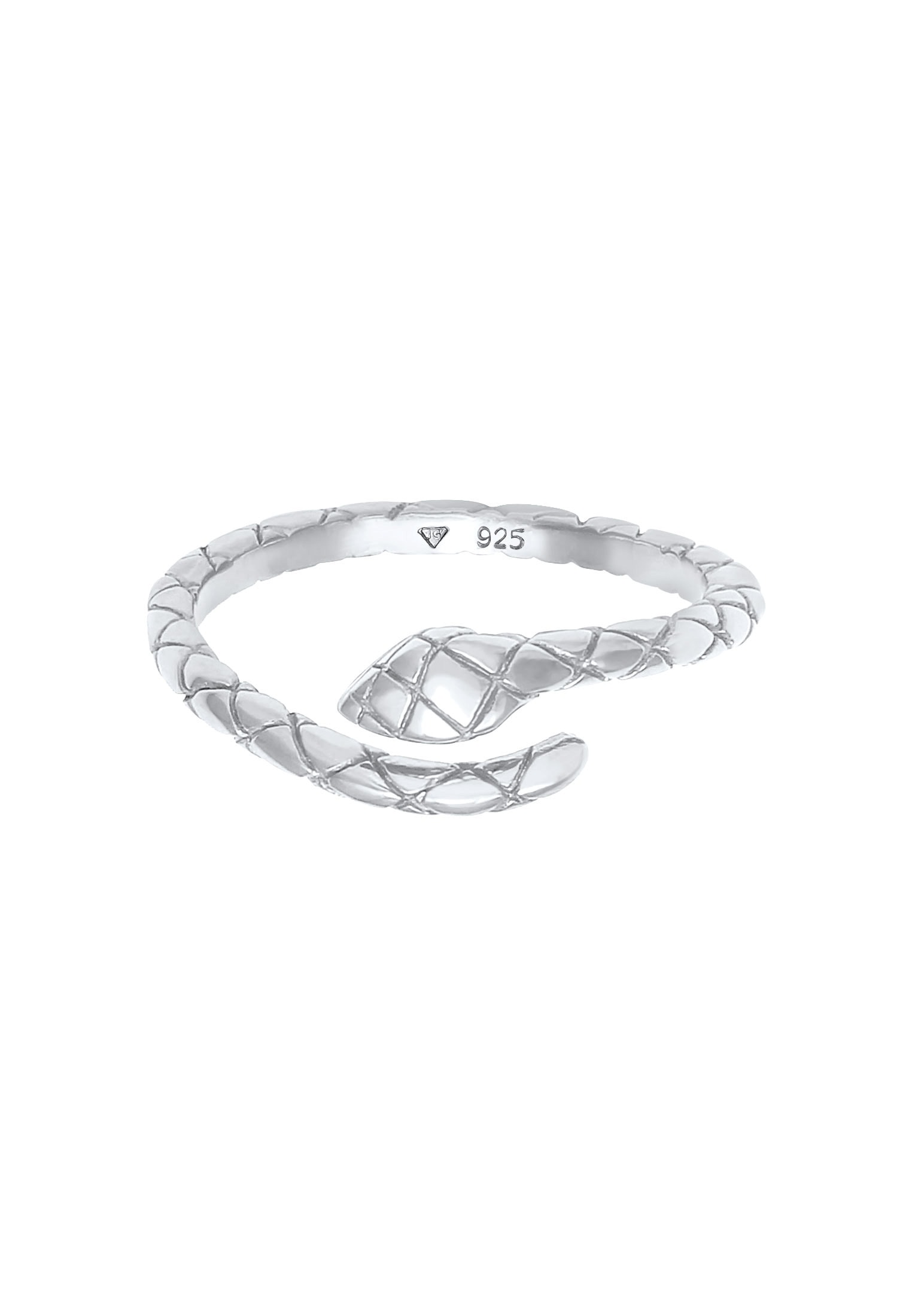 Elli Fingerring »Schlange Snake Verstellbar 925 Silber«