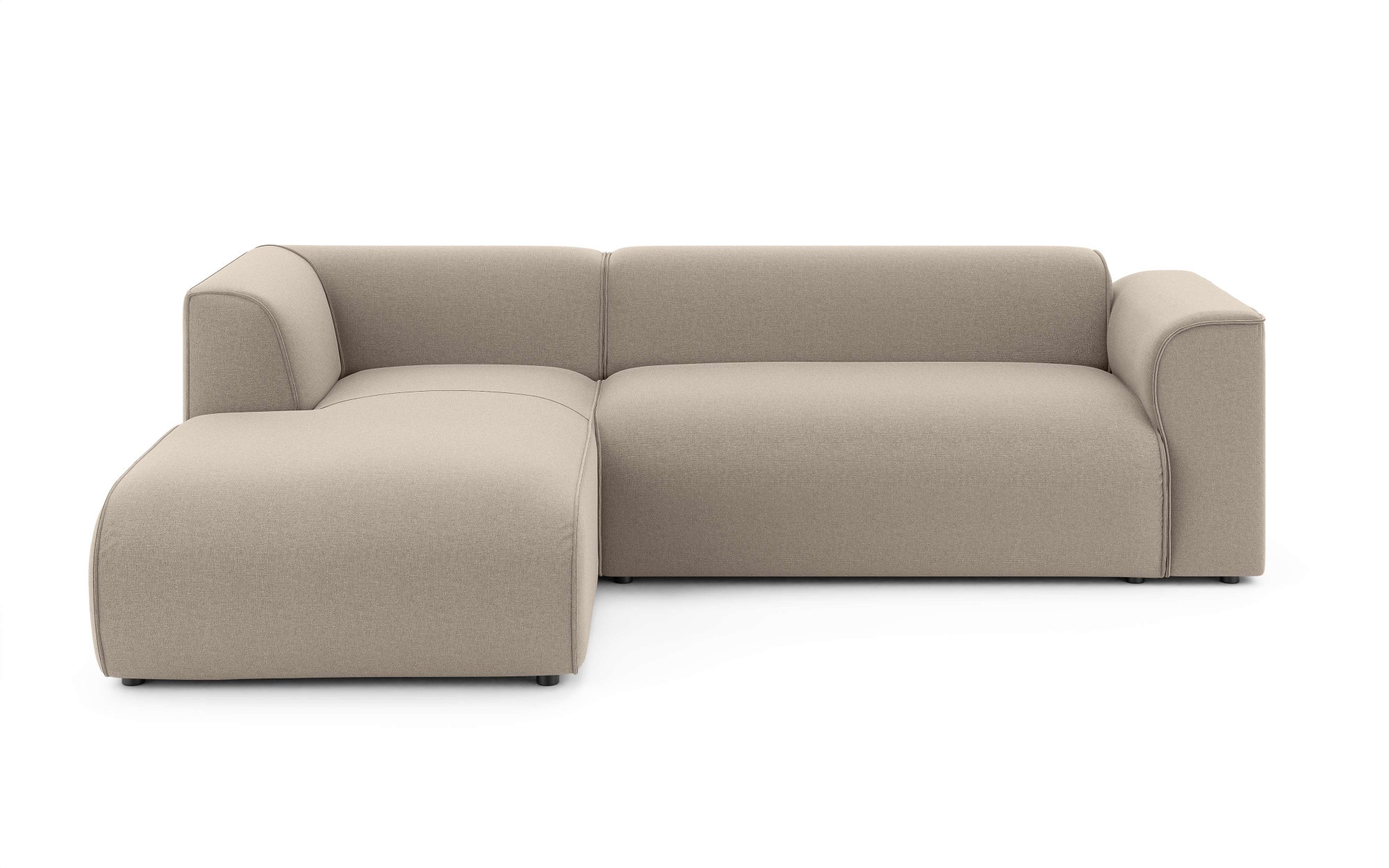 Home affaire Ecksofa »MERID L-Form (257 cm), zeitlos & stilvolles Design,« günstig online kaufen