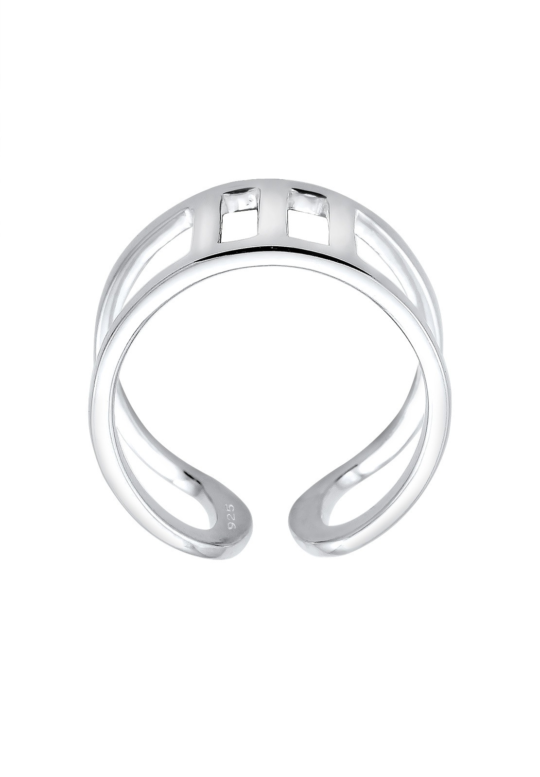 Elli Fingerring »Basic Geo Blogger Must-Have Silber«