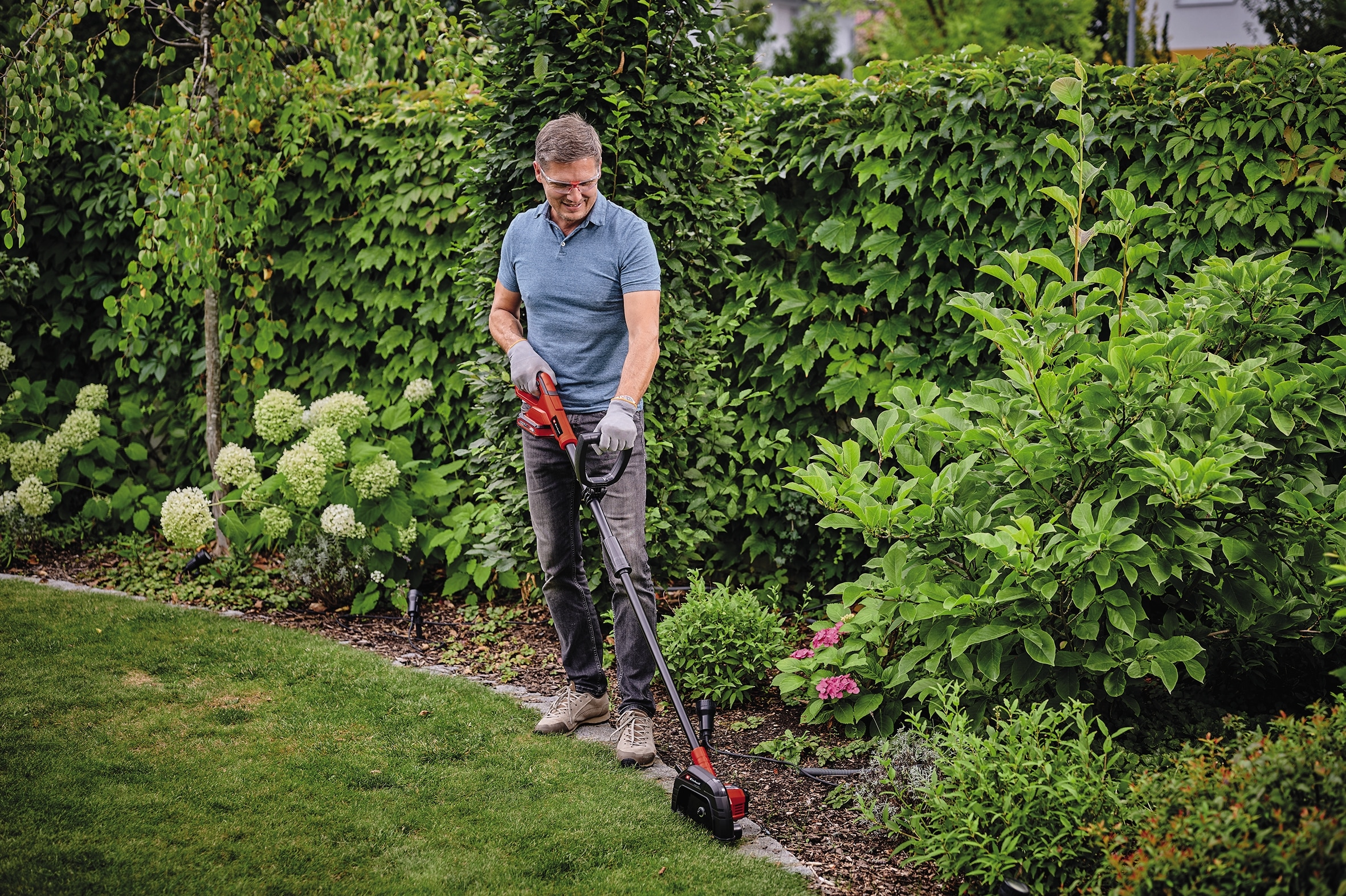 Einhell Akku-Rasenkantenschneider »GE-LE 18/190 Li-Solo«, 4,5 cm max. Arbeitstiefe