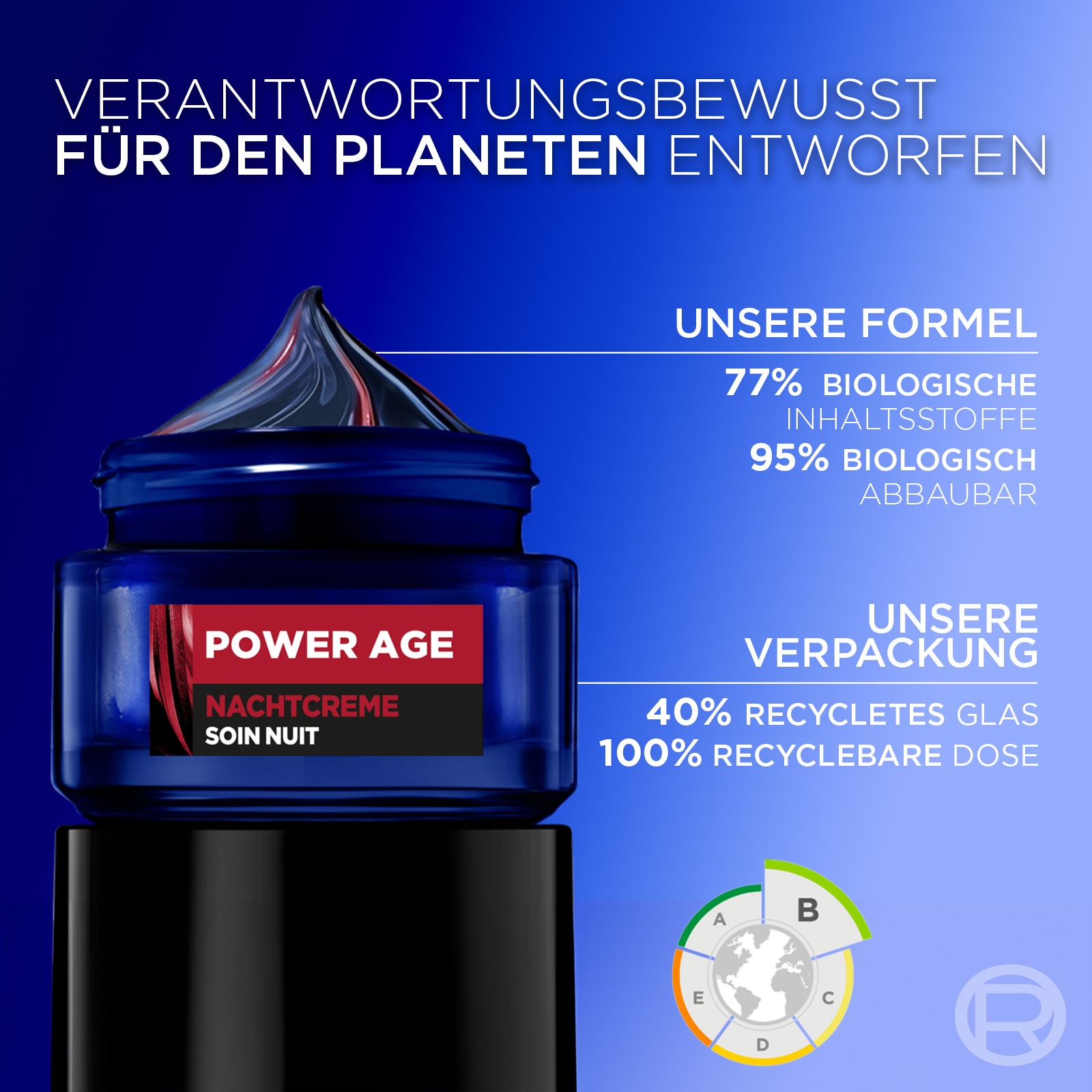 L'ORÉAL PARIS MEN EXPERT Gesichtspflege-Set »L'Oréal Men Expert Power Age Set: Feuchtigkeitspflege & Nachtcreme«