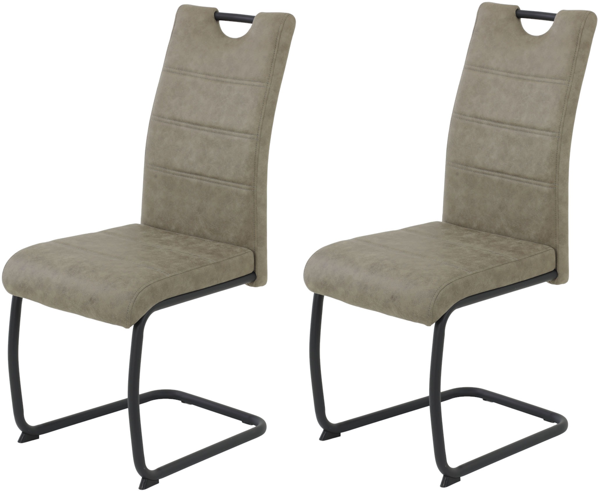 HELA Freischwinger »DUNJA«, (Set), 2 St., Schwingstuhl; Vintage Optik; mit günstig online kaufen