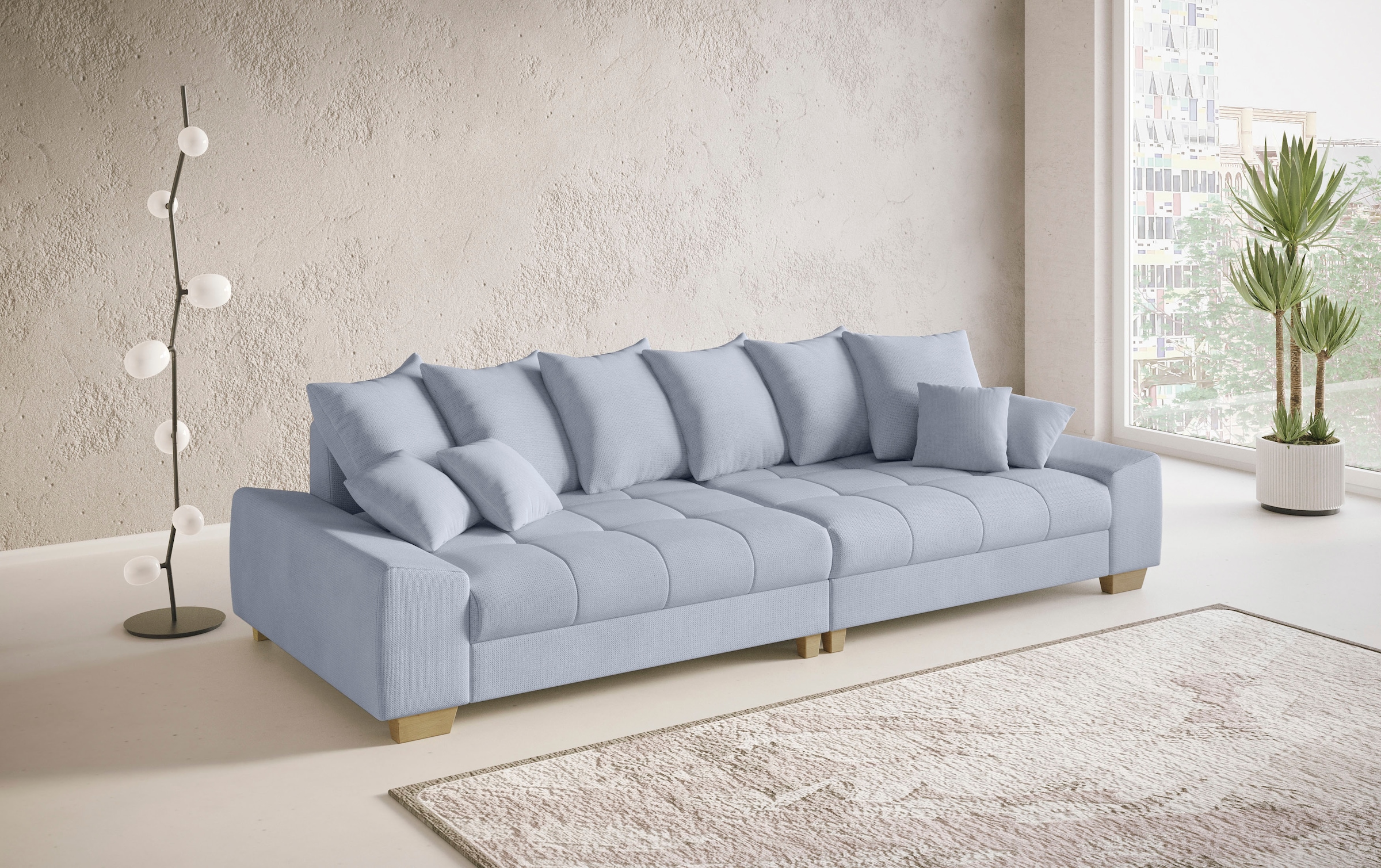 Mr. Couch Big-Sofa »Nikita II«, mit Kaltschaumpolsterung bis 140kg belastbar
