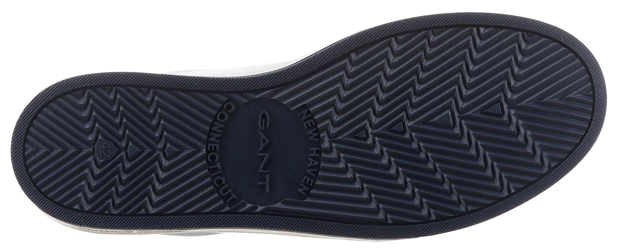 Gant Sneaker »Prepus«, Freizeitschuh, Halbschuh, Schnürschuh mit farbiger Laufsohle