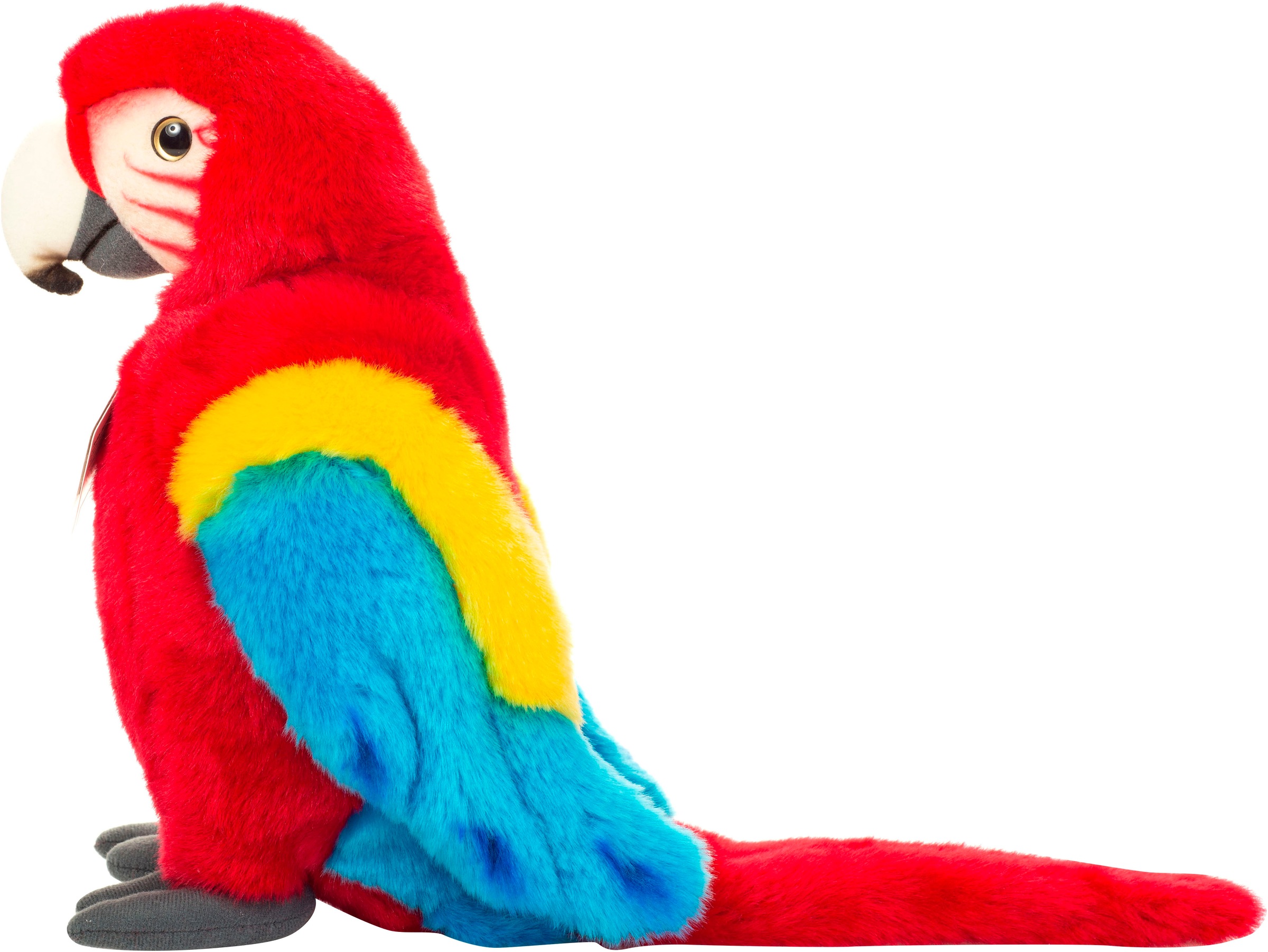 Teddy Hermann® Kuscheltier »Papagei Scharlachara, 27 cm, rot« zum Teil aus recyceltem Material