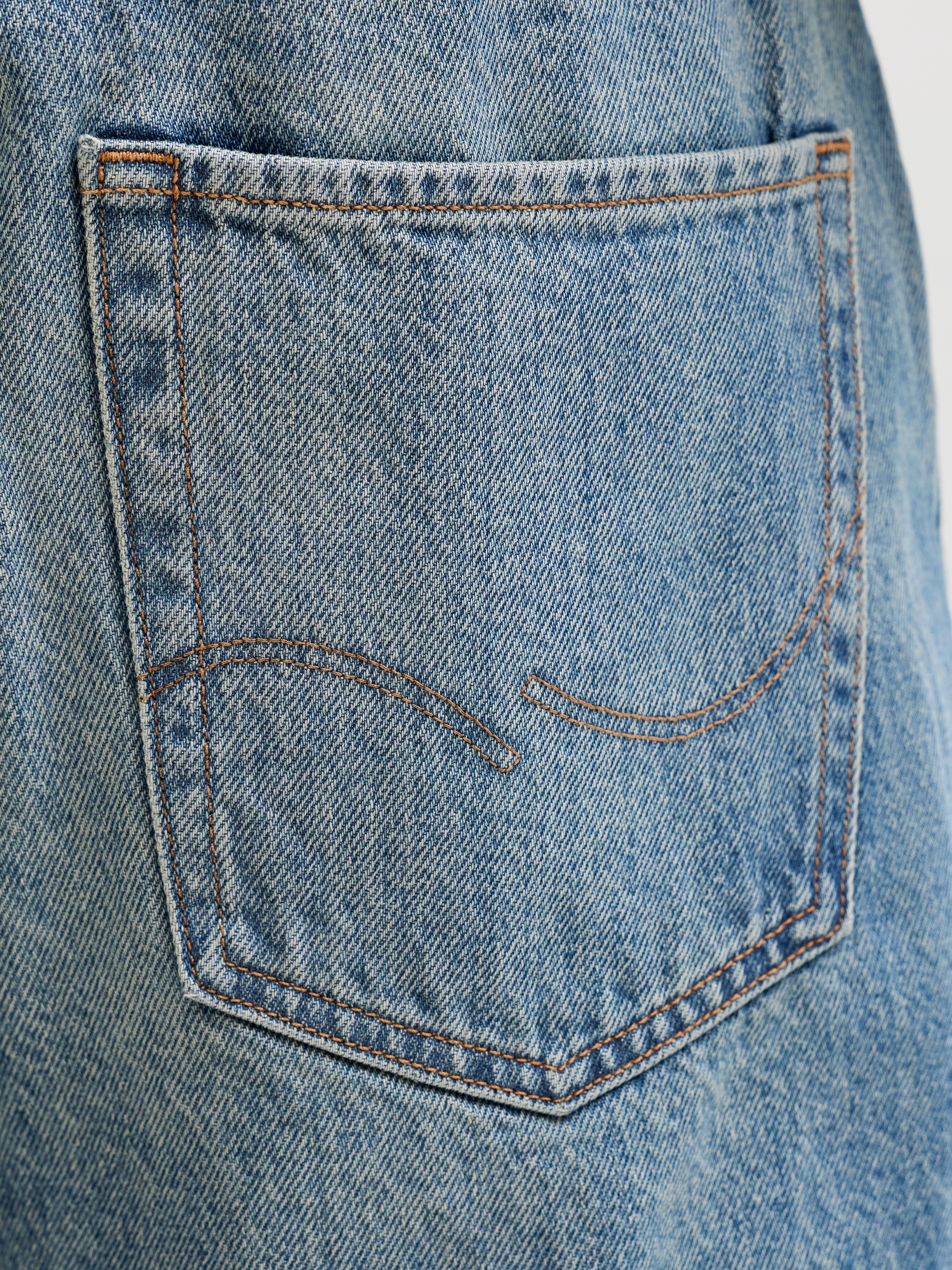 Jack & Jones Jeansshorts »JJIALEX JJORIGINAL SHORTS SBD 300 SN« Baumwolle, Baggy Fit