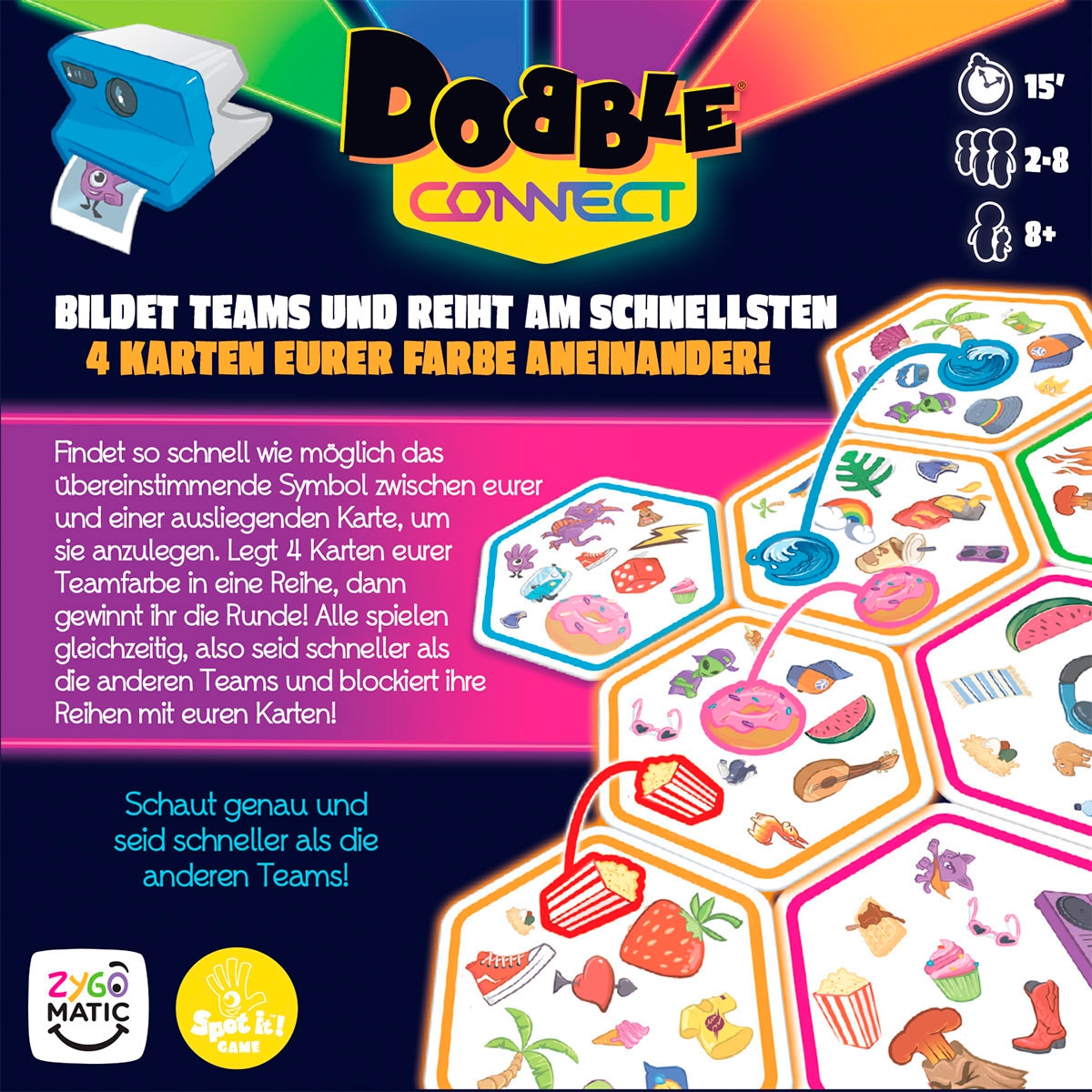 Asmodee Spiel »Dobble Connect«