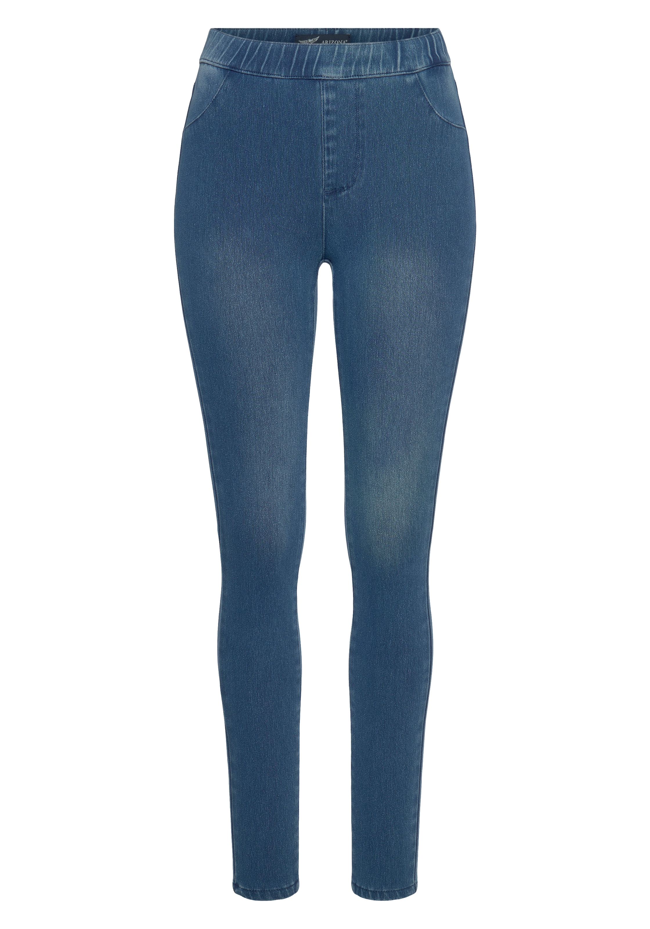 Arizona Jogg Pants »High Waist«, extra-eng geschnitten, knöchellange Beinform, hoher Bund