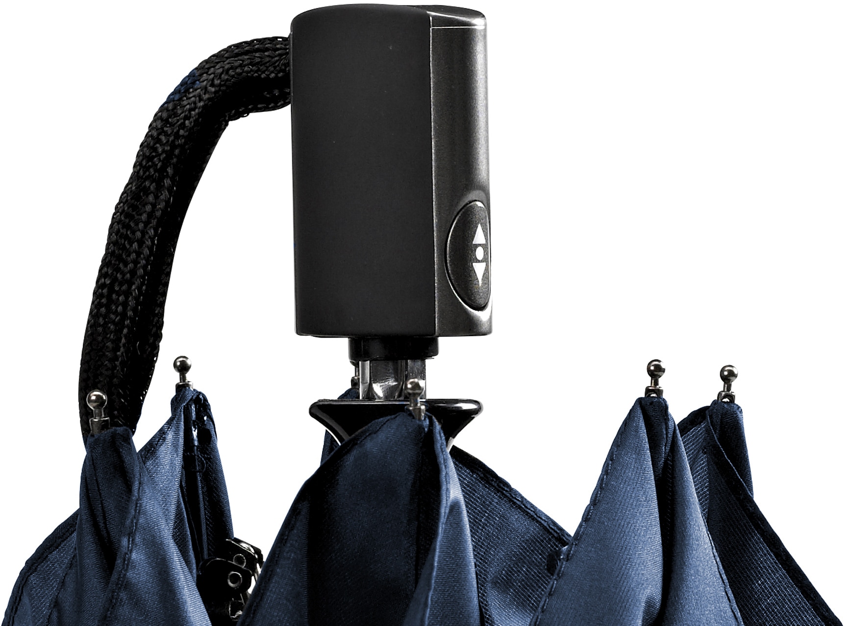 »Automatik extra bequem EuroSCHIRM® marineblau«, 3224, leicht und flach Taschenregenschirm kaufen