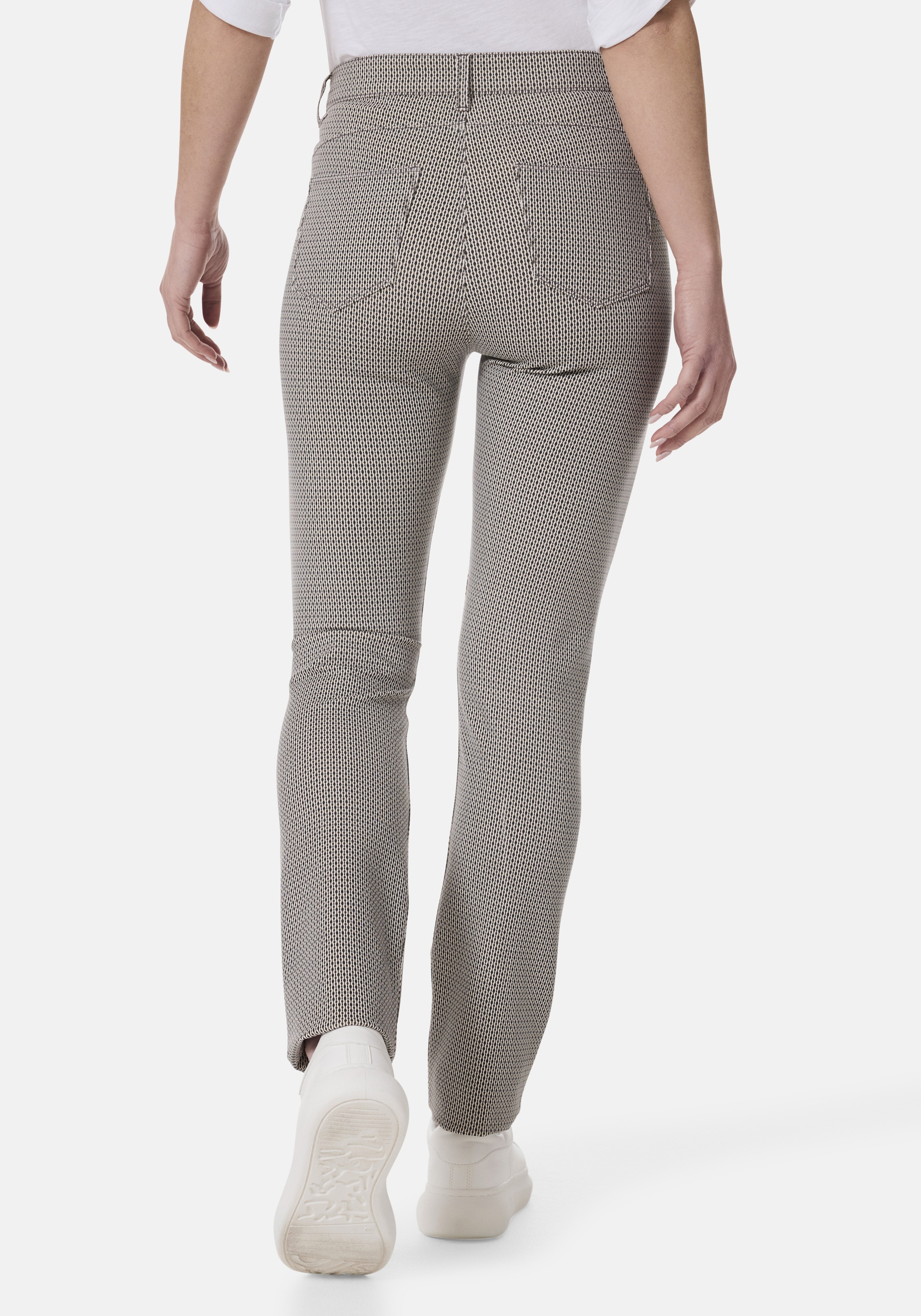 STOOKER WOMEN 5-Pocket-Hose »Milano Jersey Print Magic Shape Fit«, Casual Printed, Bedruckt Magic Shape Effekt für Damen
