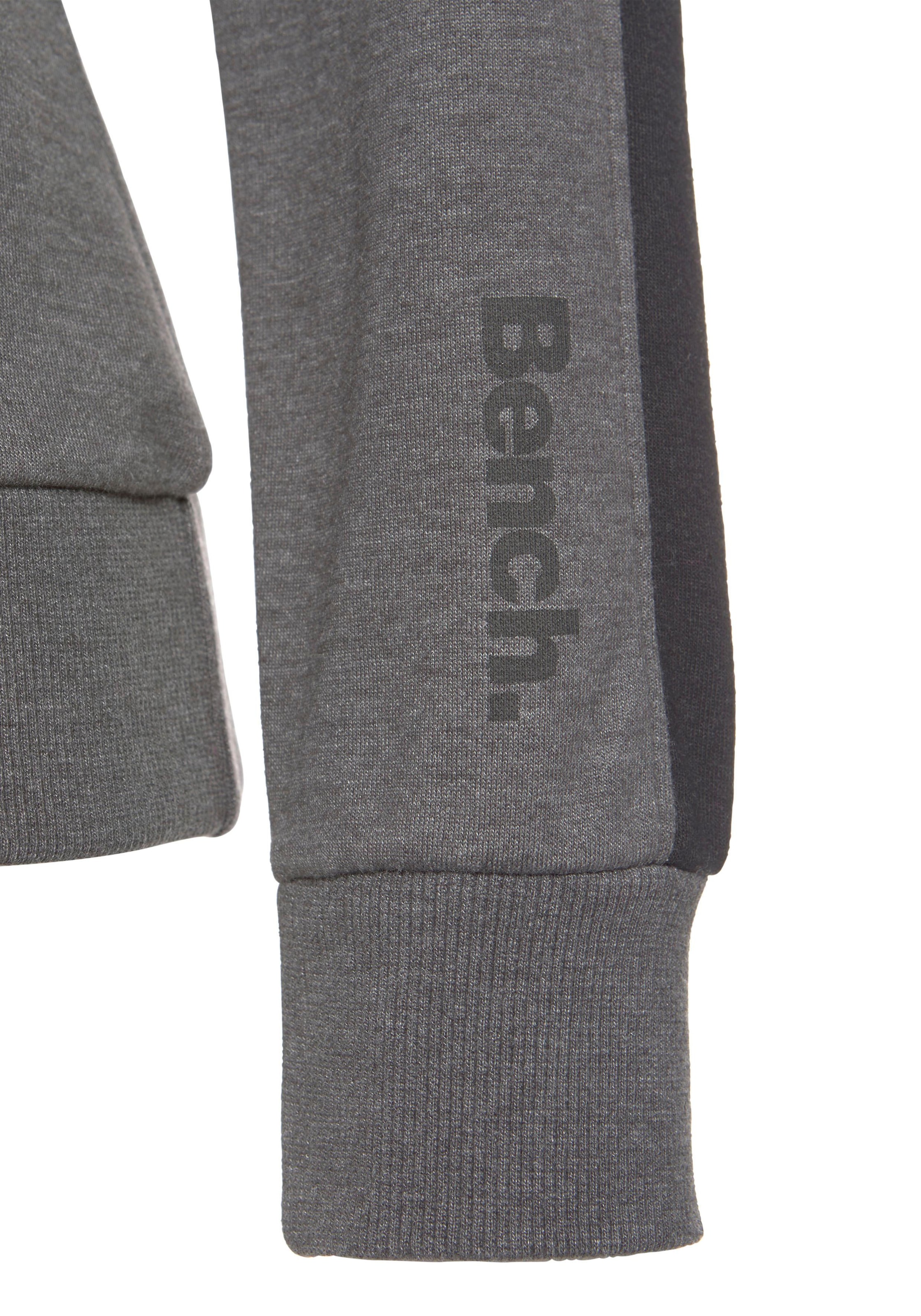 Bench. Loungewear Kapuzensweatshirt, mit Seitenstreifen und Kängurutasche, Loungewear