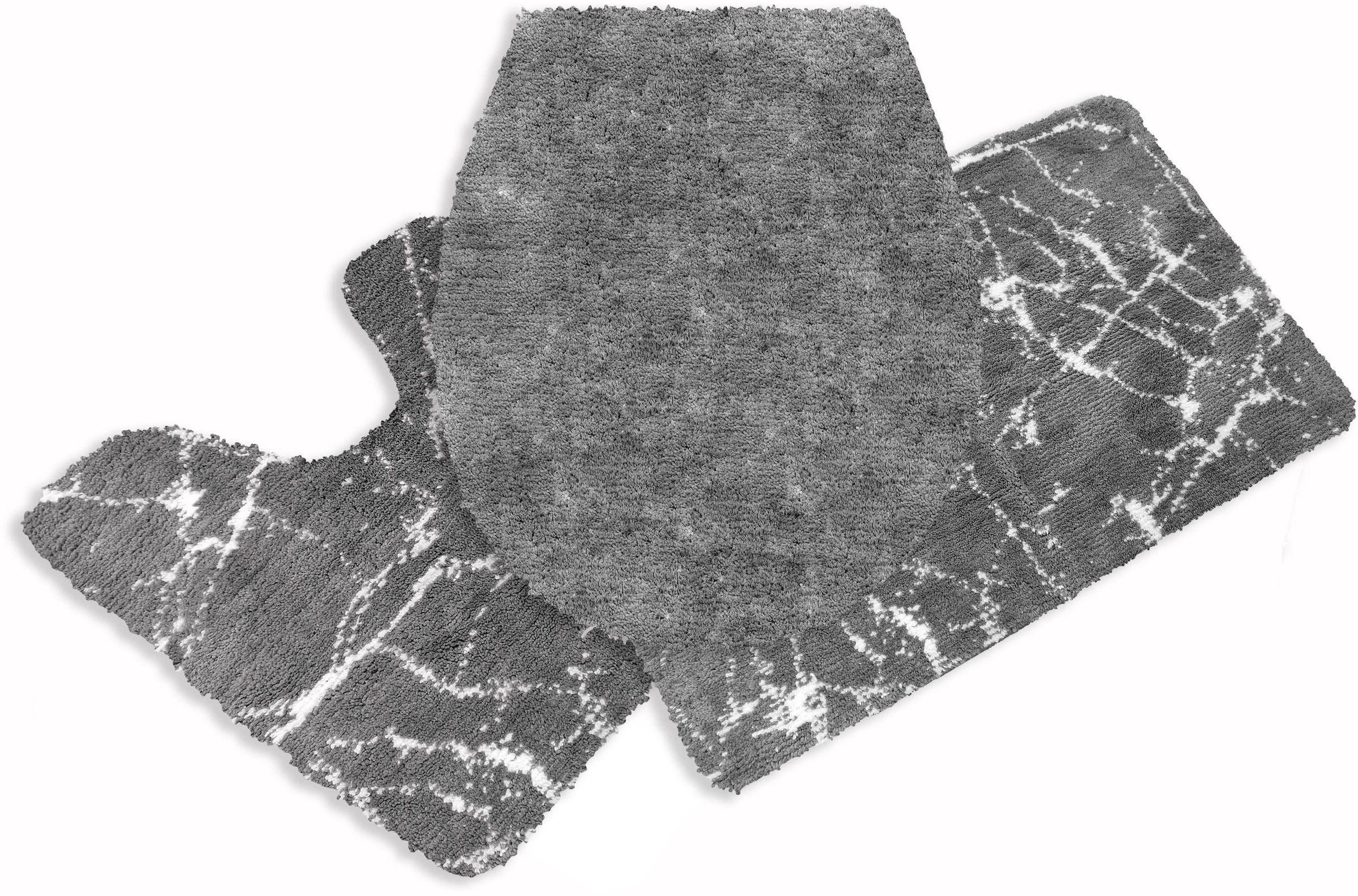 my home Badematte »Marble«, rutschhemmend beschichtet, fußbodenheizungsgeei günstig online kaufen