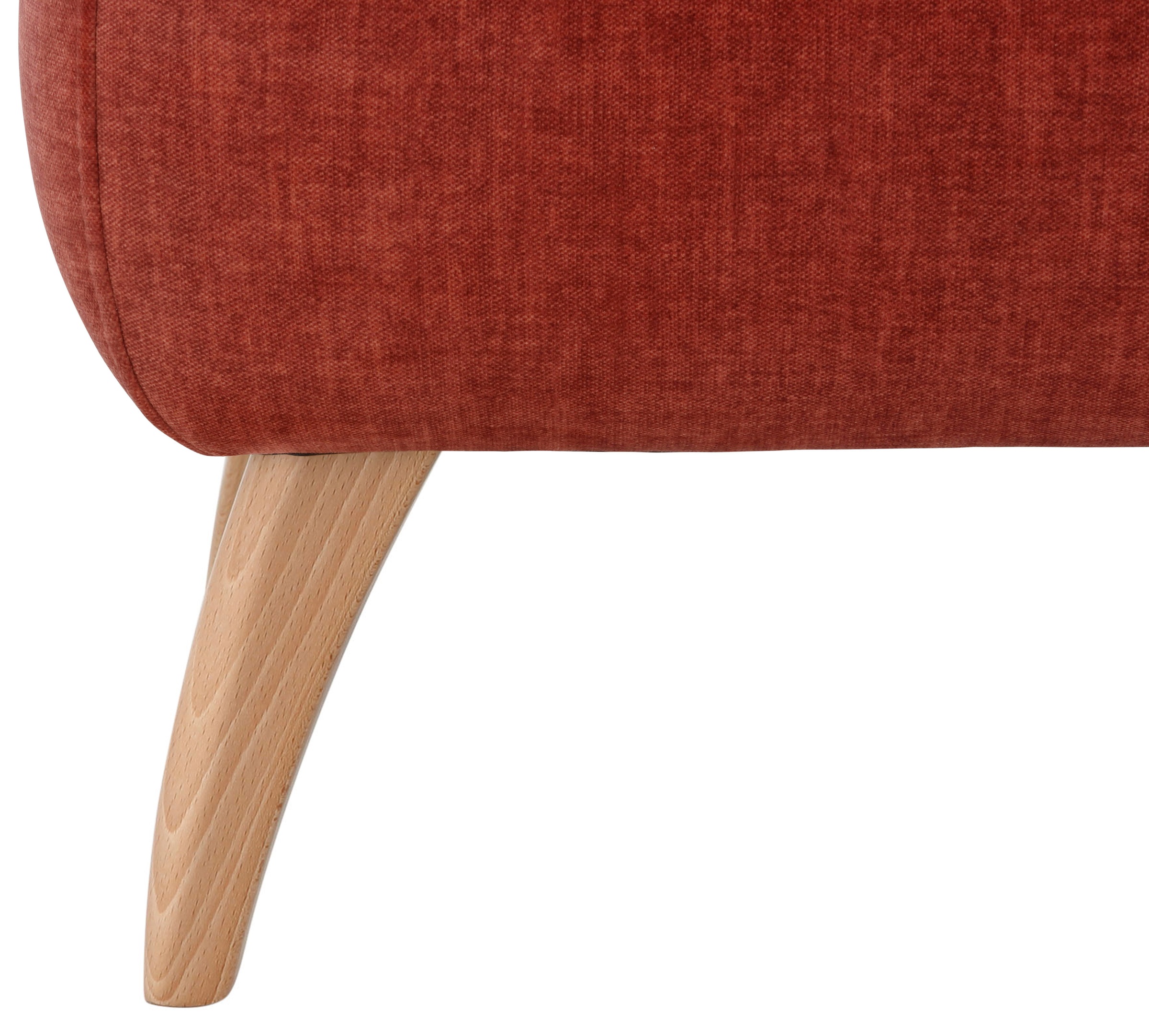 Home affaire Hocker »Baggio«, mit Holzfüßen