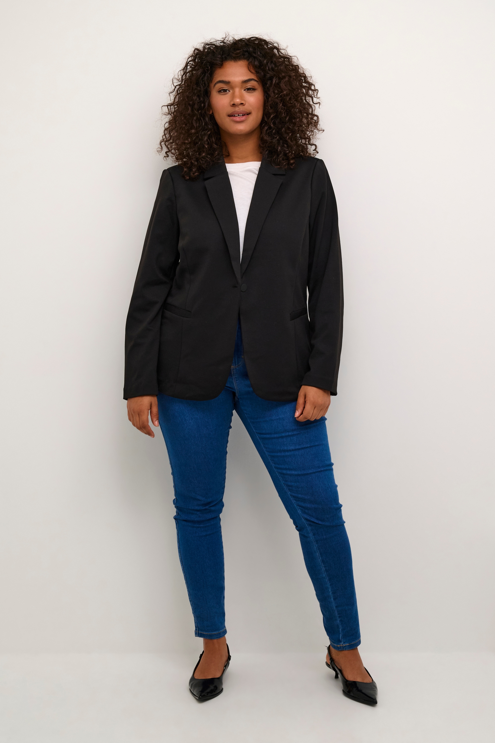 KAFFE Curve Blusenblazer »Damen Blazer KCjenna«