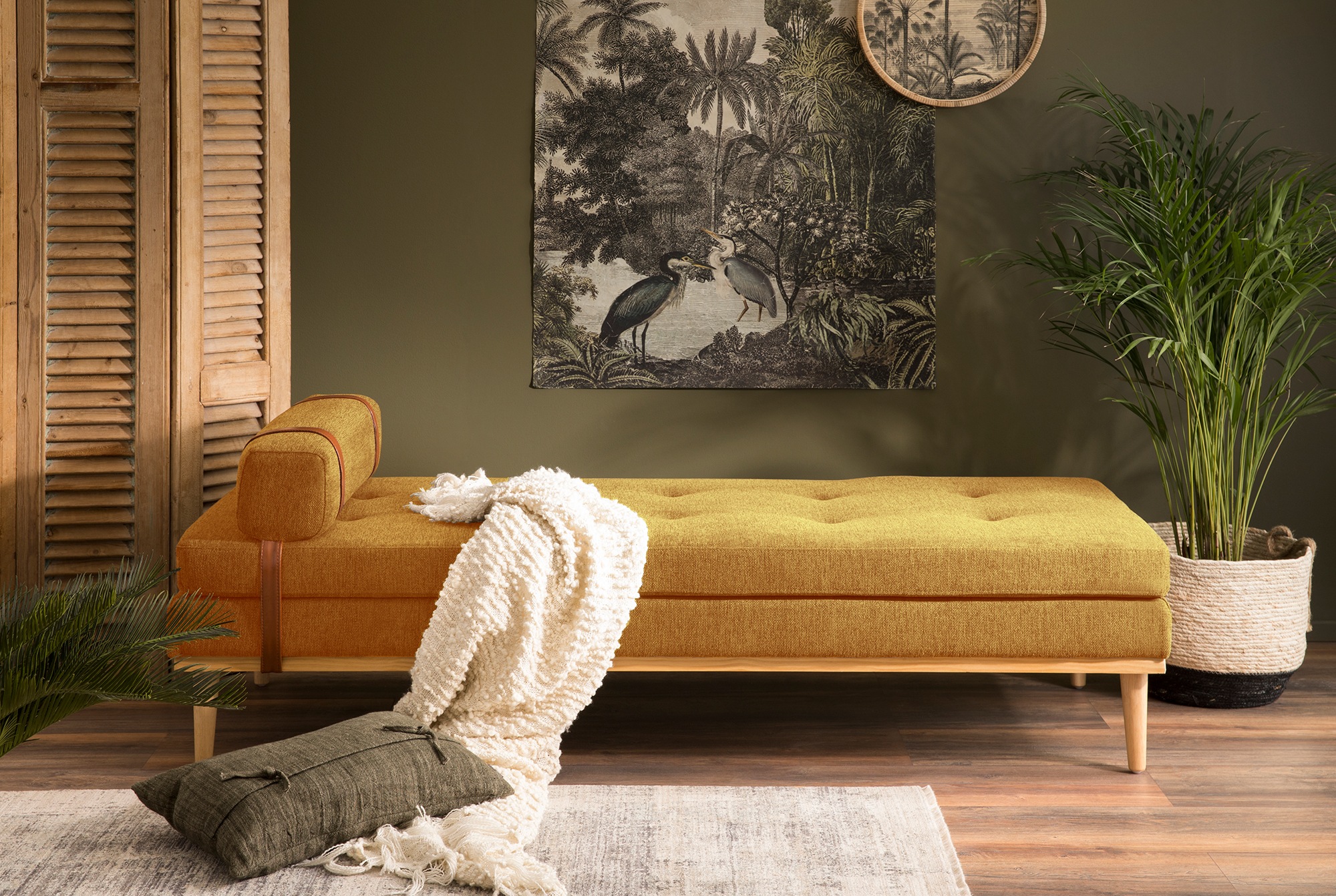 SalesFever Daybed, mit Kopf- und Nackenstütze, Tagesliege, Relaxliege