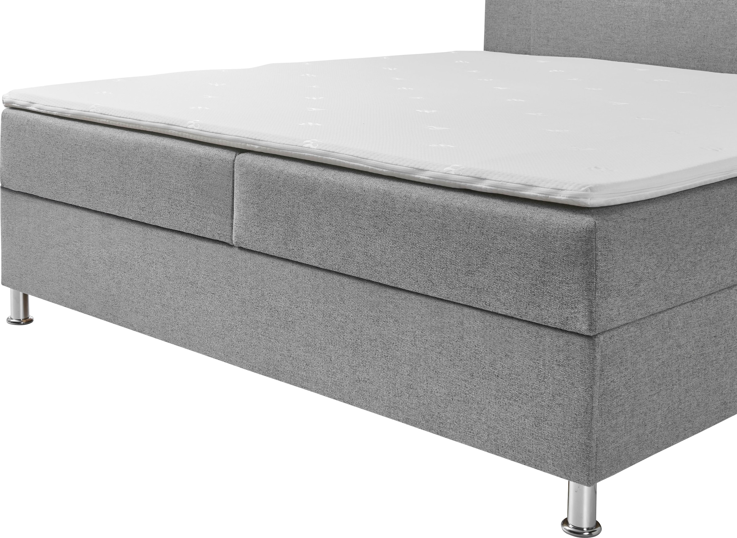 INOSIGN Boxbett »Escalon mit Bettkasten, inkl. Topper«, erhältlich in den Breiten 120x200cm und 180x200cm