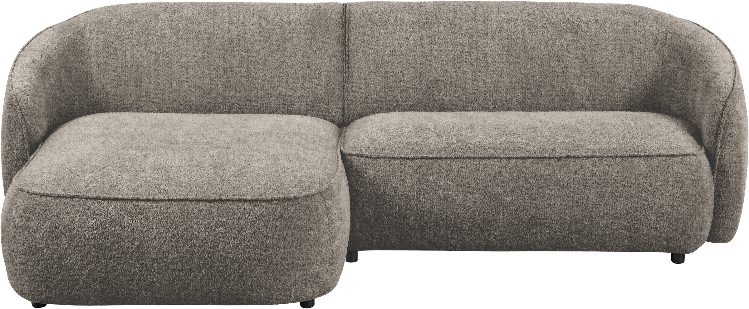 INOSIGN Ecksofa "Cosigo", Breite 246 cm, 2 Chenille-Stoffe zur Auswahl, mit günstig online kaufen