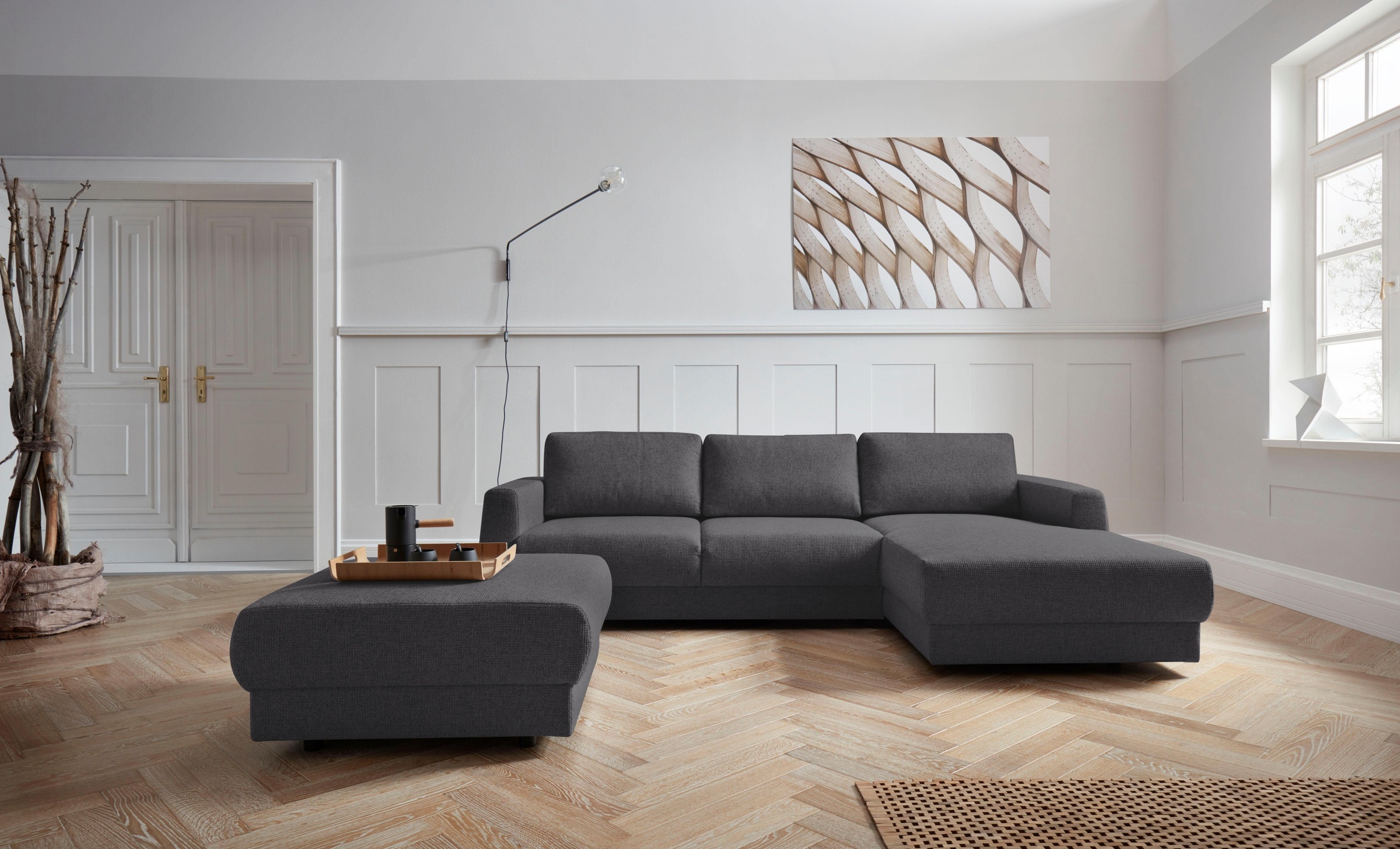 andas Ecksofa »Hobro L-Form«, in 3 Bezugsqualitäten in vielen Farben, Design by Morten Georgsen