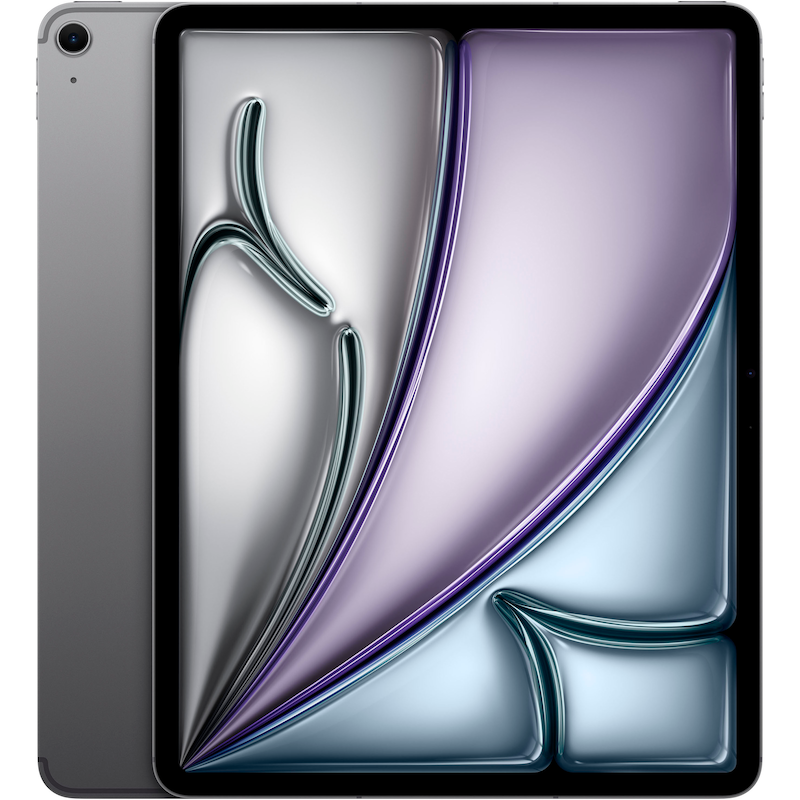 APPLE Tablet »13" iPad Air Wi-Fi + Cellular (2025)« (32, 78 cm / 12, 9 ′′) iPadOS 5G ) space grey Apple M3 Chip