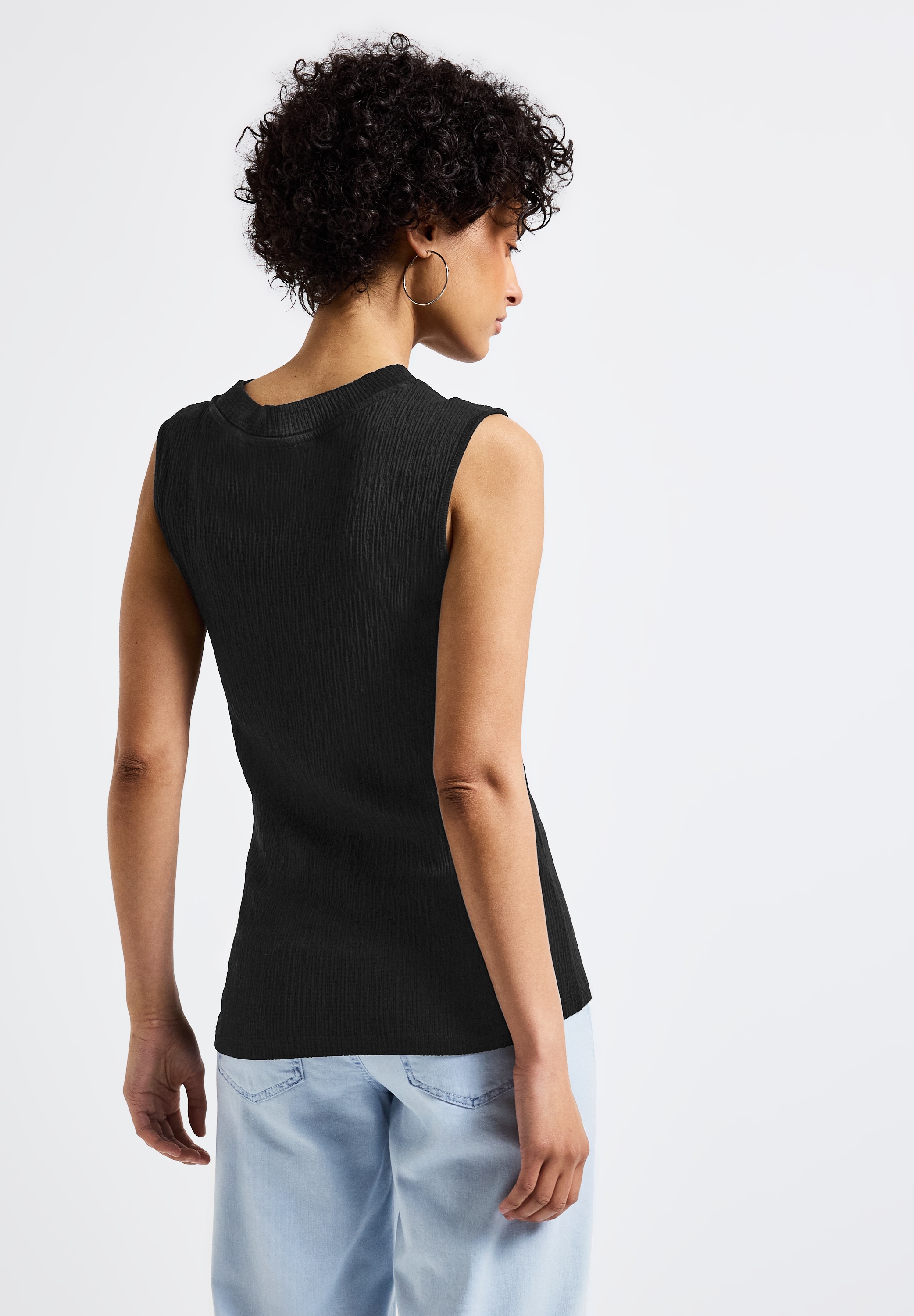 STREET ONE Tanktop mit Struktur Muster