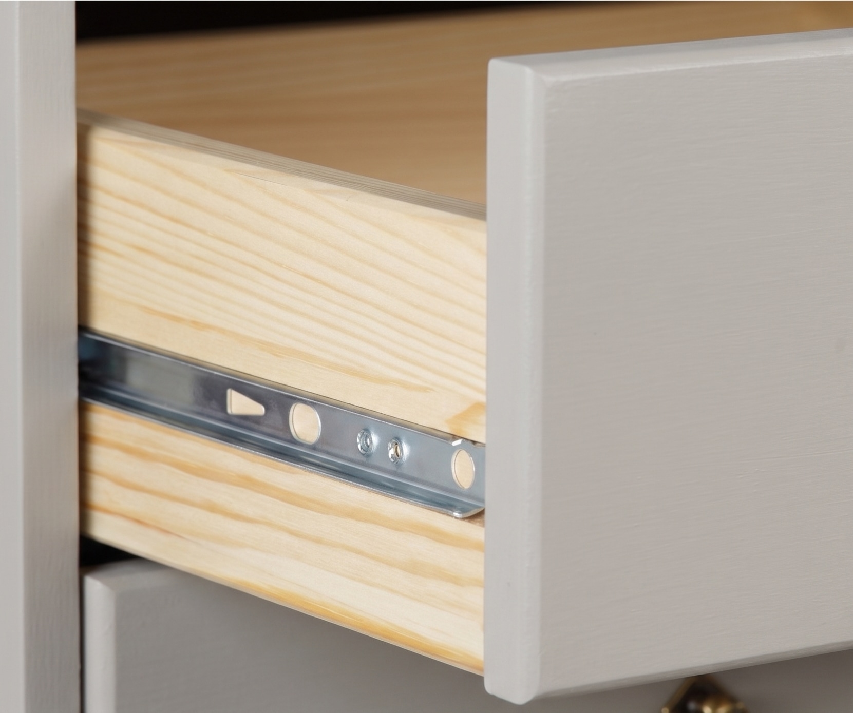OTTO home Kommode »Rustic« Breite 48cm, aus massiver Kiefer, 5 Schubladen, FSC®-zertifiziert