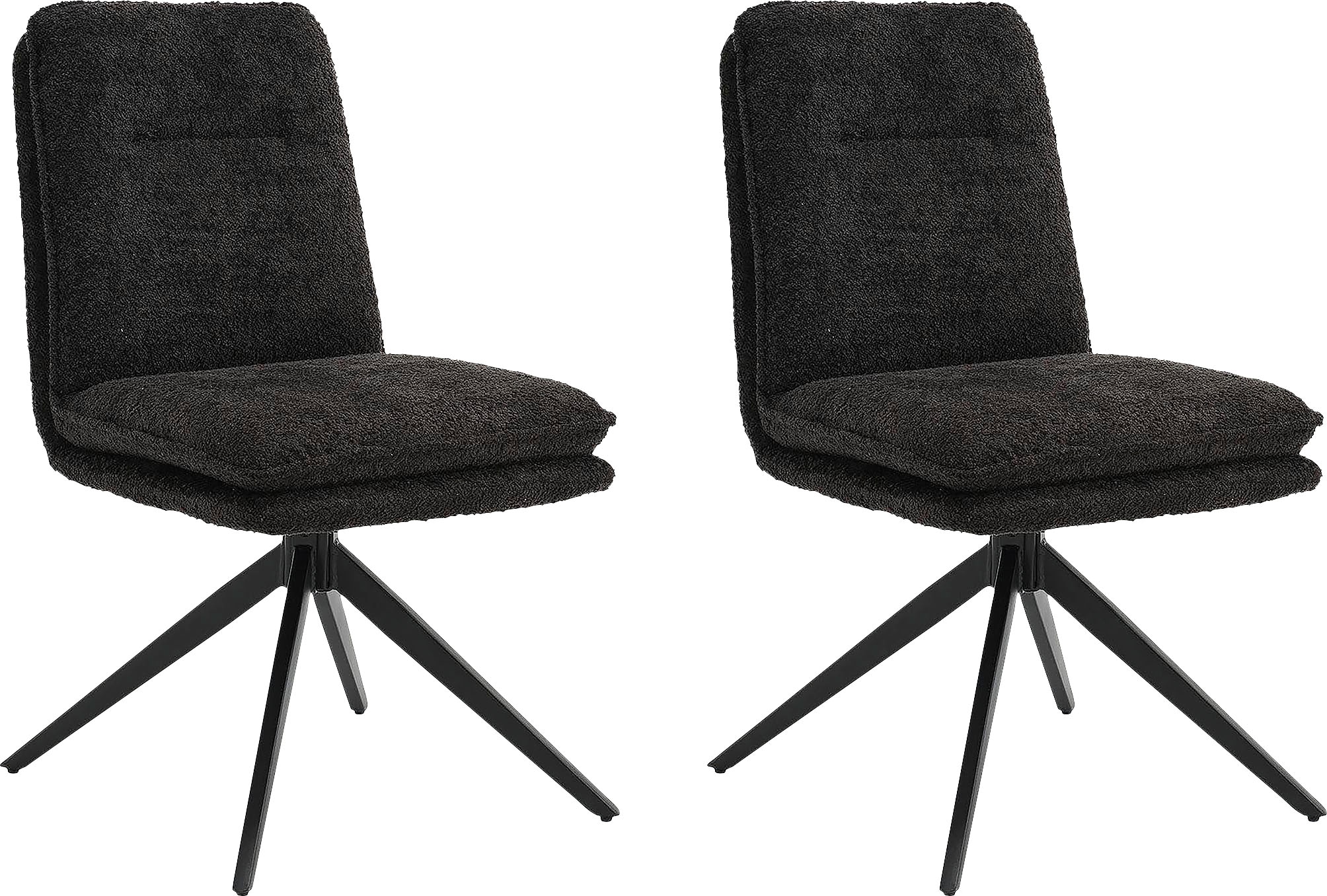 Home affaire Esszimmerstuhl »Valencia«, (Set), 2 St., Boucle, verschiedene günstig online kaufen