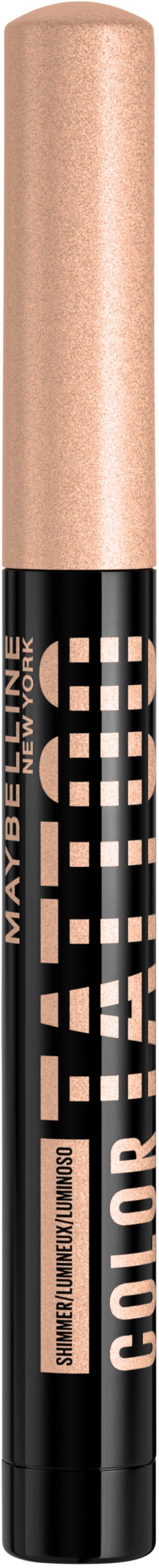 MAYBELLINE NEW YORK Lidschatten »Maybelline New York Color Tattoo 24h Eye Stix« mit integriertem Anspitzer