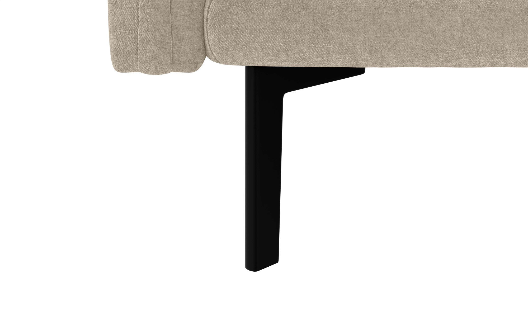 INOSIGN Ecksofa »ALEXANDRIA mit Recamiere rechts oder links bestellbar, moderne Bezüge«, L-Form mit Wellenunterfederung, Maße: B/H/T 246/86/190 cm