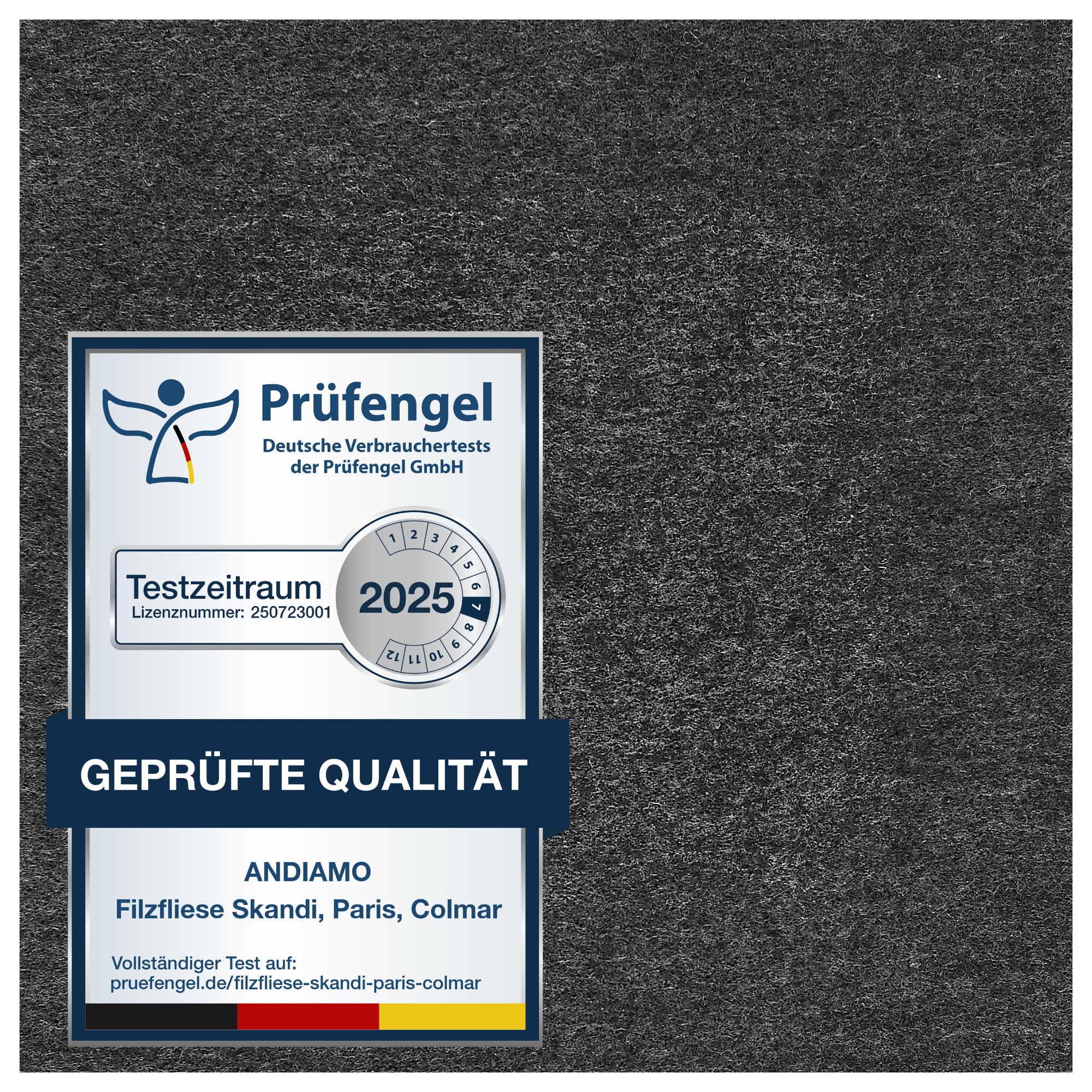 Andiamo Teppichfliese »Skandi, selbstklebend«, rechteckig, 4 mm Höhe, 40x40 günstig online kaufen
