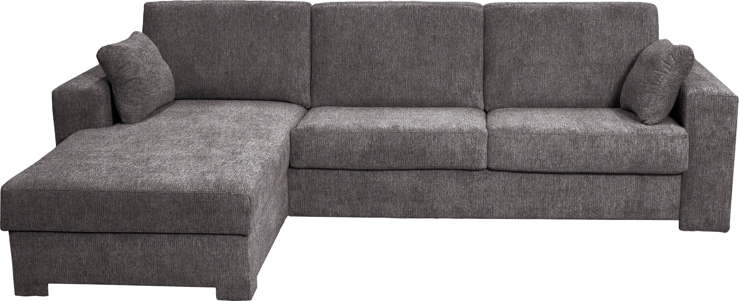 Home affaire Ecksofa »Roma "M" Matratzenhöhe 14 cm, Dauerschlaffunktion, mit Unterfederung,«, Liegemaße ca 143x198 cm, L-Form