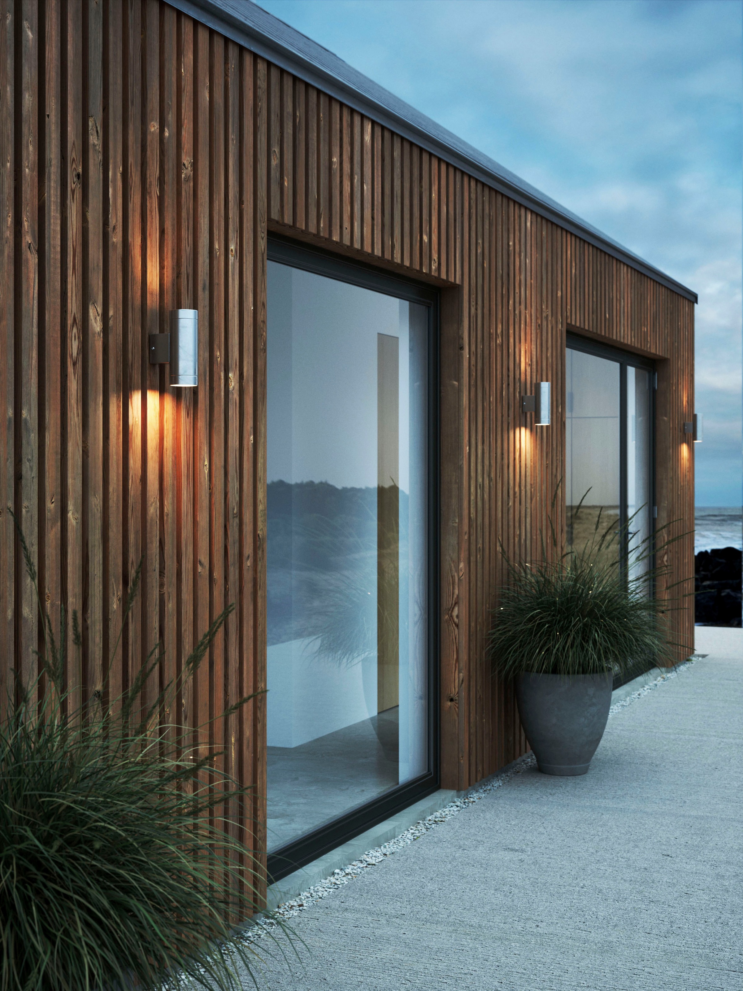 Nordlux Außen-Wandleuchte »Tin Maxi Double« GU10 1 Stk.