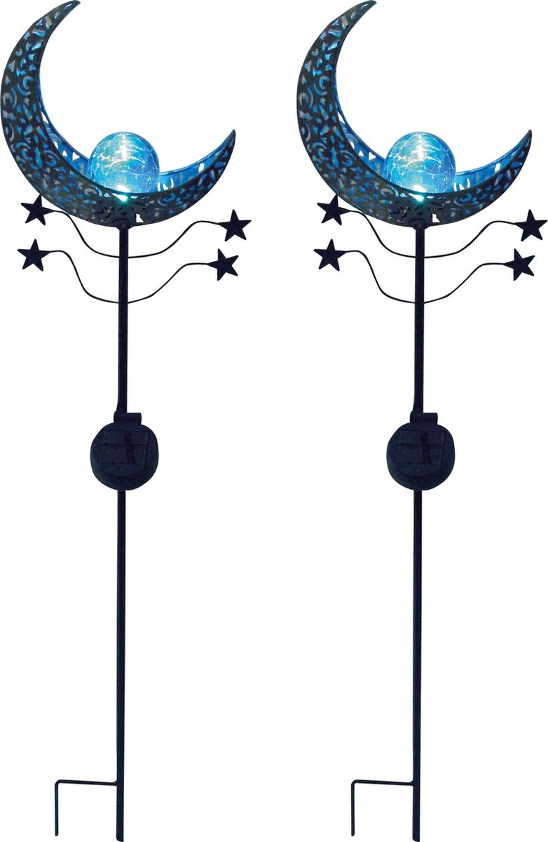 LUXFORM Gartenleuchte »Solar-Erdspieß-Gartenlampe - Mandala - 2 Stück«, Leu günstig online kaufen