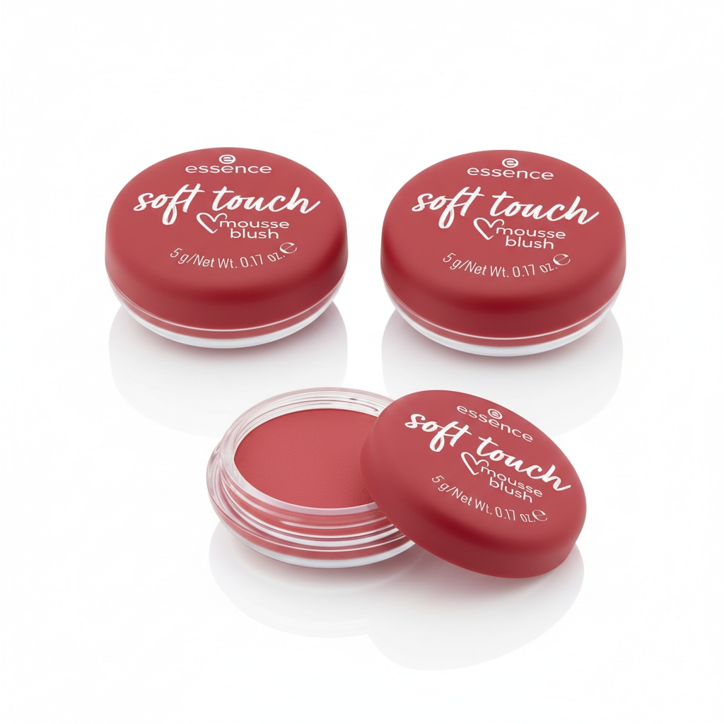 Essence Rouge »soft touch mousse blush« Ebenmäßiger und matter Look, zartes Puder-Finish, variable Deckkraft.