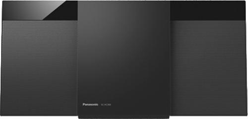 PANASONIC Microanlage »SC-HC304EG« (Bluetooth Digitalradio (DAB+) FM-Tuner mit RDS 20 W) schwarz Wandmontagefähig, schicke Metalloberfläche