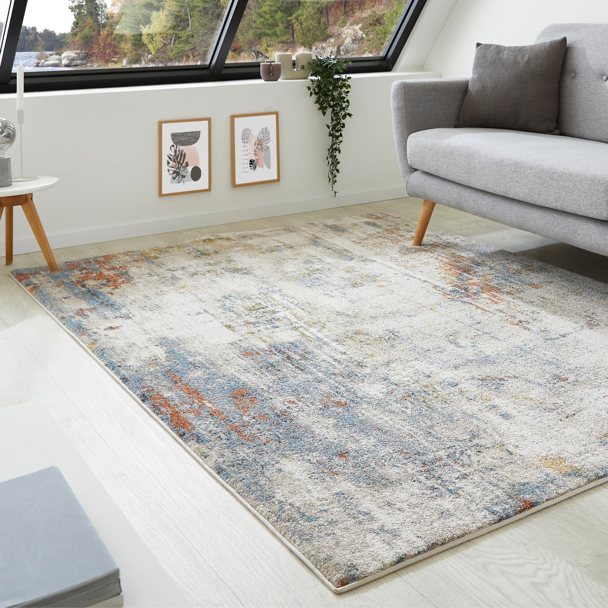 LUXOR living Teppich »Montreal«, rechteckig, 12 mm Höhe, Kurzflor, modernes Design, Wohnzimmer, Schlafzimmer