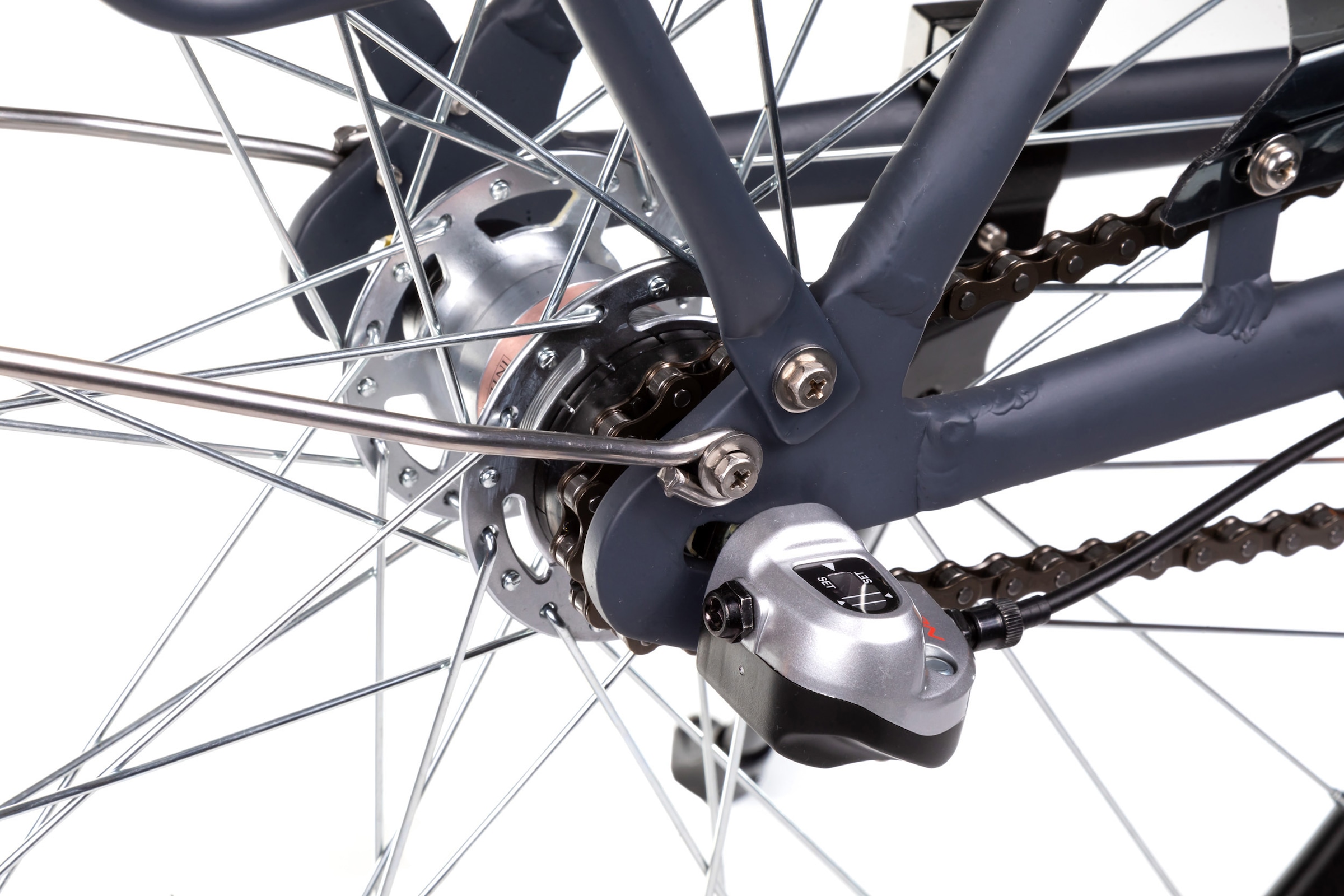 Maxtron E-Bike »MC 14«, 3 Gang, Shimano, Nexus, Frontmotor 250 W, Pedelec, Elektrofahrrad für Damen u. Herren