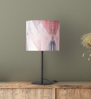 Paco Home Tischleuchte »Mero 102«, 1 flammig, Leuchtmittel E14 | ohne Leuchtmittel, Nacht Schreib âˆ…18cm Pastell Vintage Höhe 36,5 E14