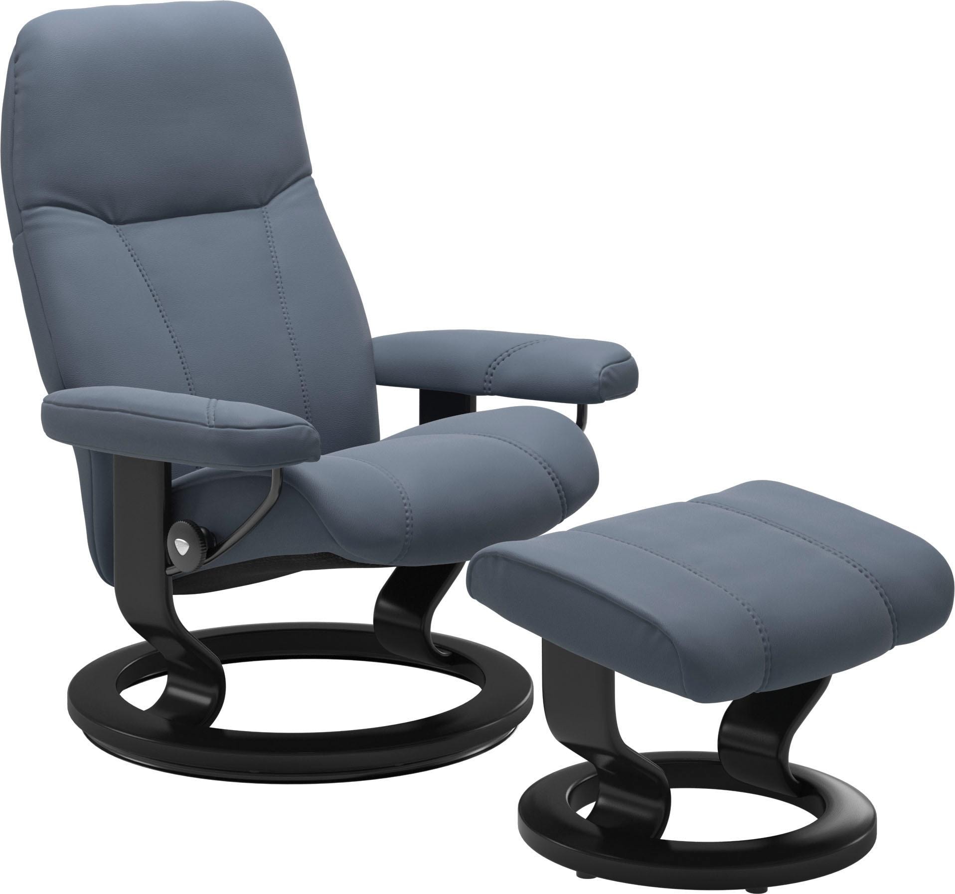 Stressless Relaxsessel "Consul", (Set, Relaxsessel mit Hocker), mit Hocker, günstig online kaufen