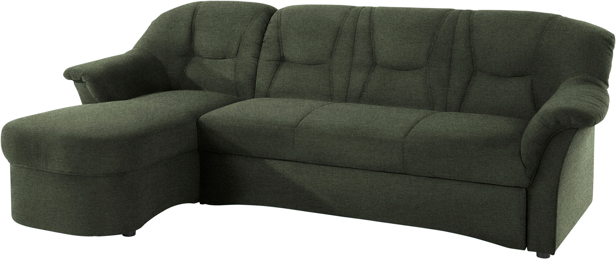 DOMO collection Ecksofa »Sarafina zeitlos und komfortabel, optional mit Federkern, L-Form«, wahlweise mit Bettfunktion
