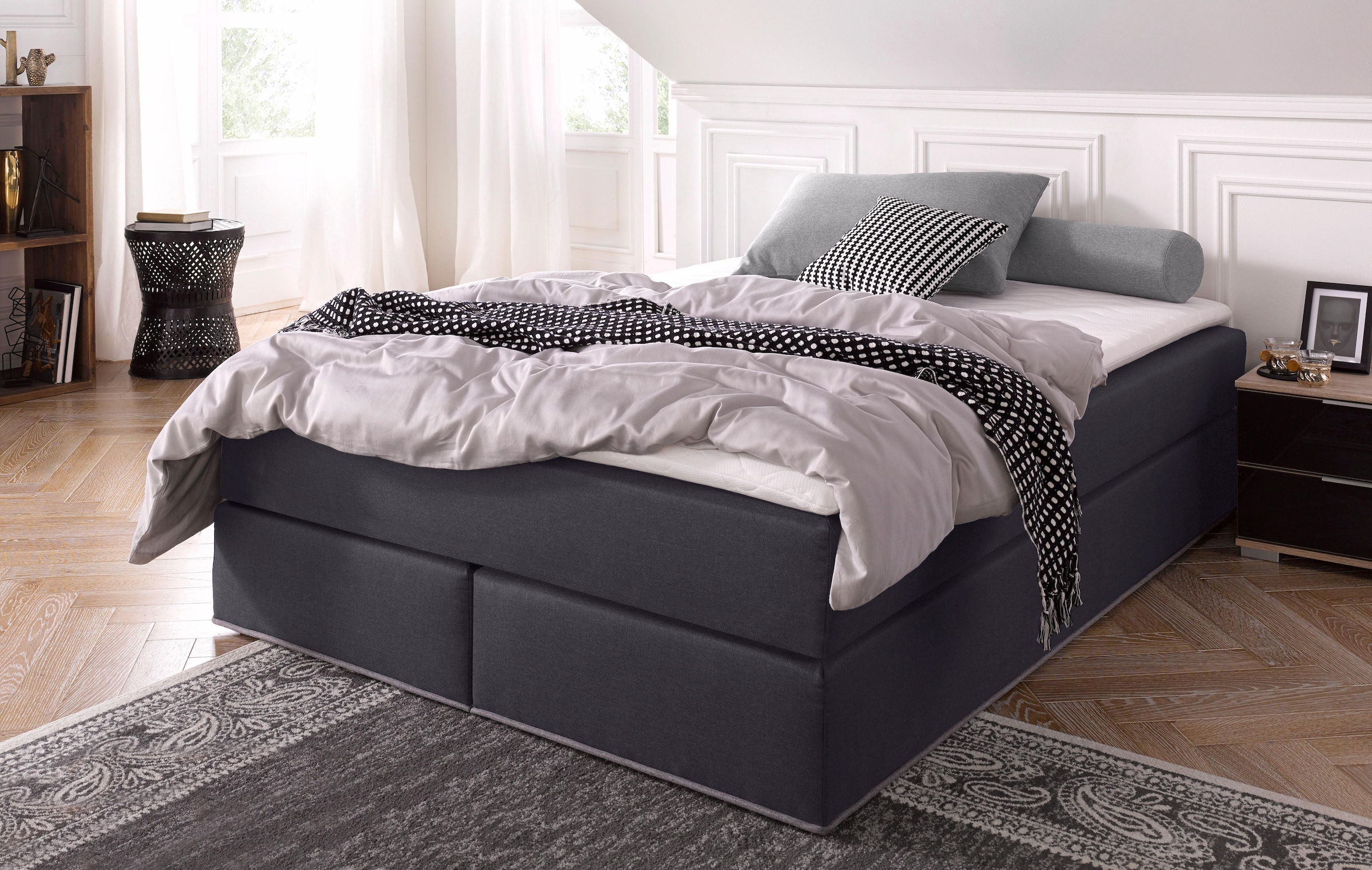 COLLECTION AB Boxspringbett, inklusive Topper
