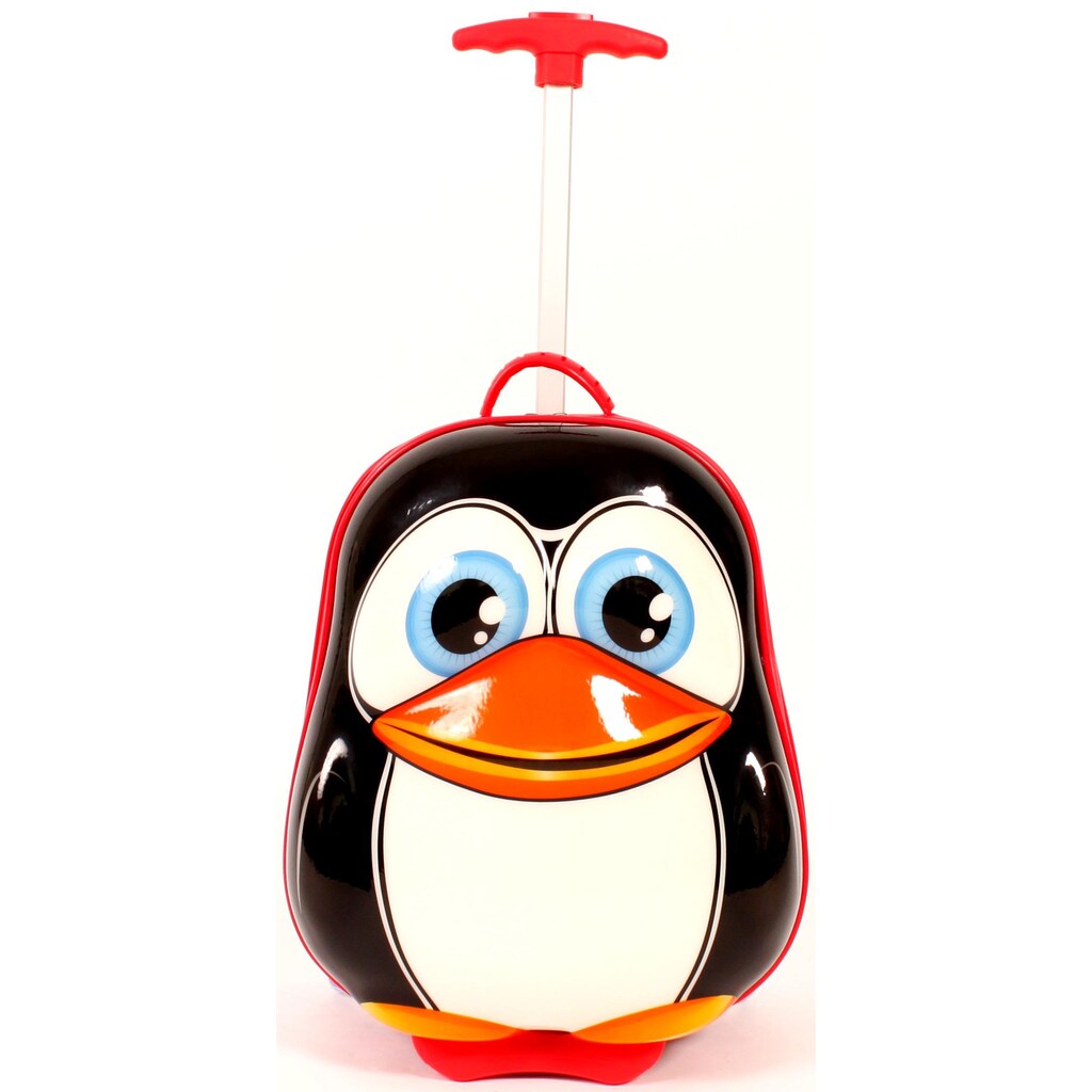 CHIC2000 Kinderkoffer »Bouncie, Pinguin«, 2 Rollen