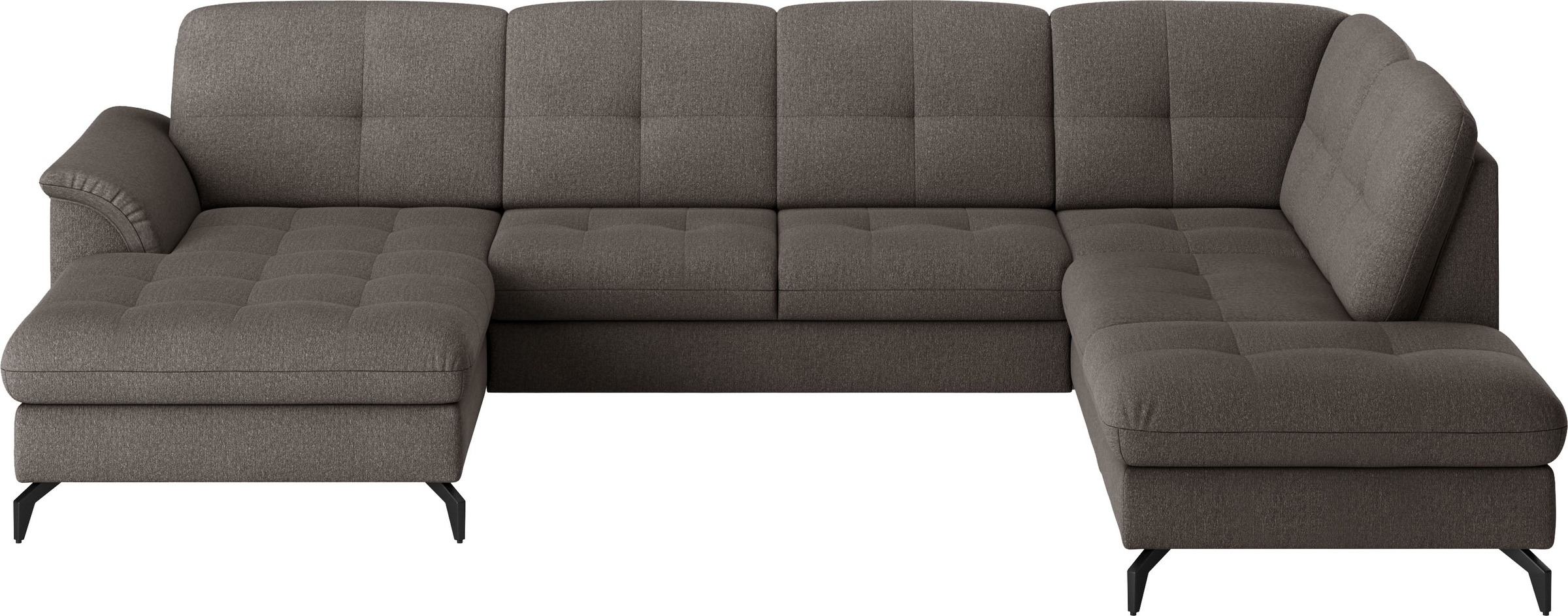 sit&more Wohnlandschaft »Zora U-Form«, wahlweise mit Bettfunktion und Bettkasten