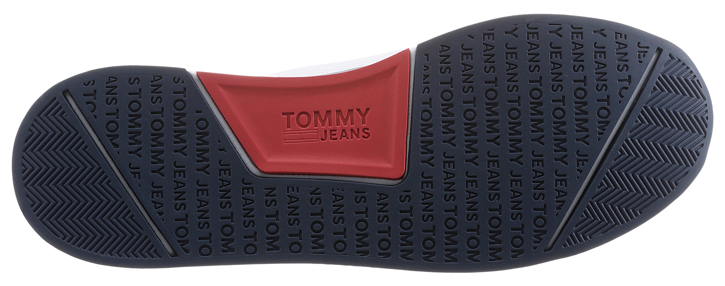 Tommy Jeans Slip-On Sneaker »TOMMY JEANS FLEXI SOCK RUNNER«, Slipper, Freizeitschuh mit praktischer Anziehlasche