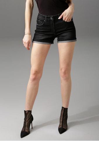 Aniston CASUAL Jeansshorts, mit leichten Abriebeffekte kaufen