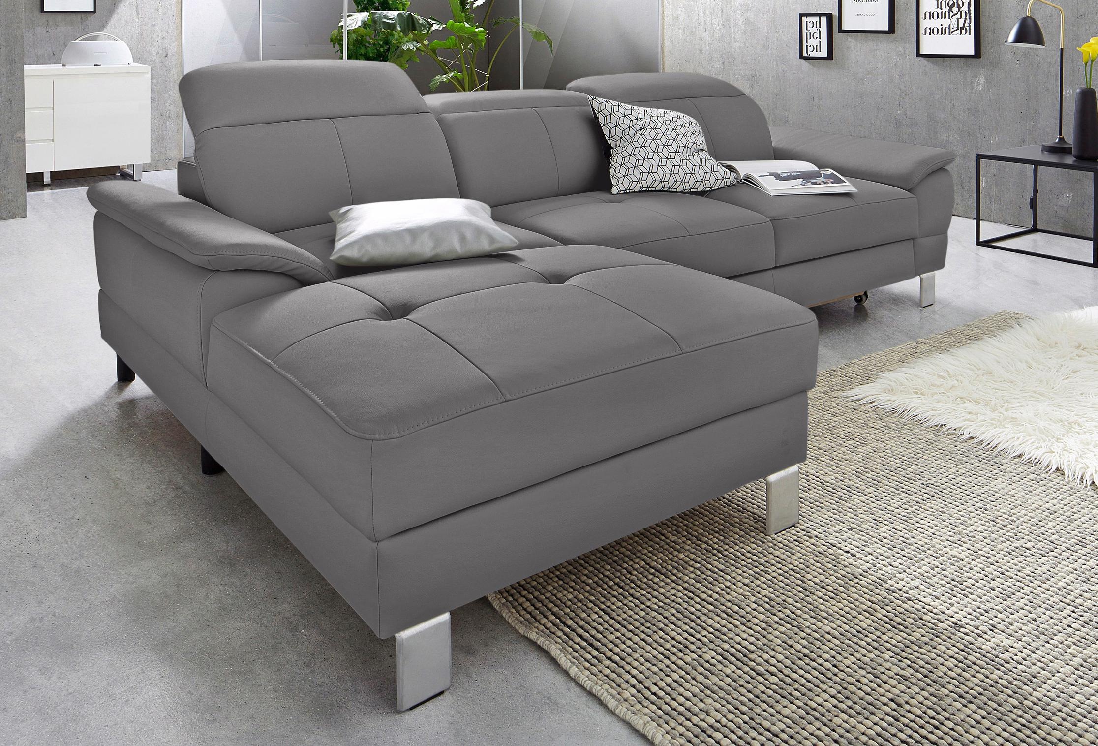exxpo - sofa fashion Ecksofa »Mantua 2, inkl. Kopf- bzw. Rückenverstellung, günstig online kaufen