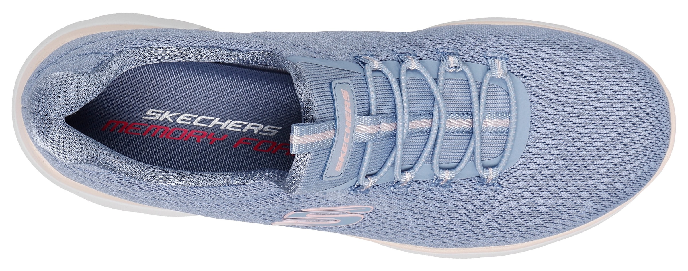 Skechers Slip-On Sneaker »SUMMITS-SUMMER BLUSH«, Schnürschuh, Slipper, Sneaker mit Memory Foam