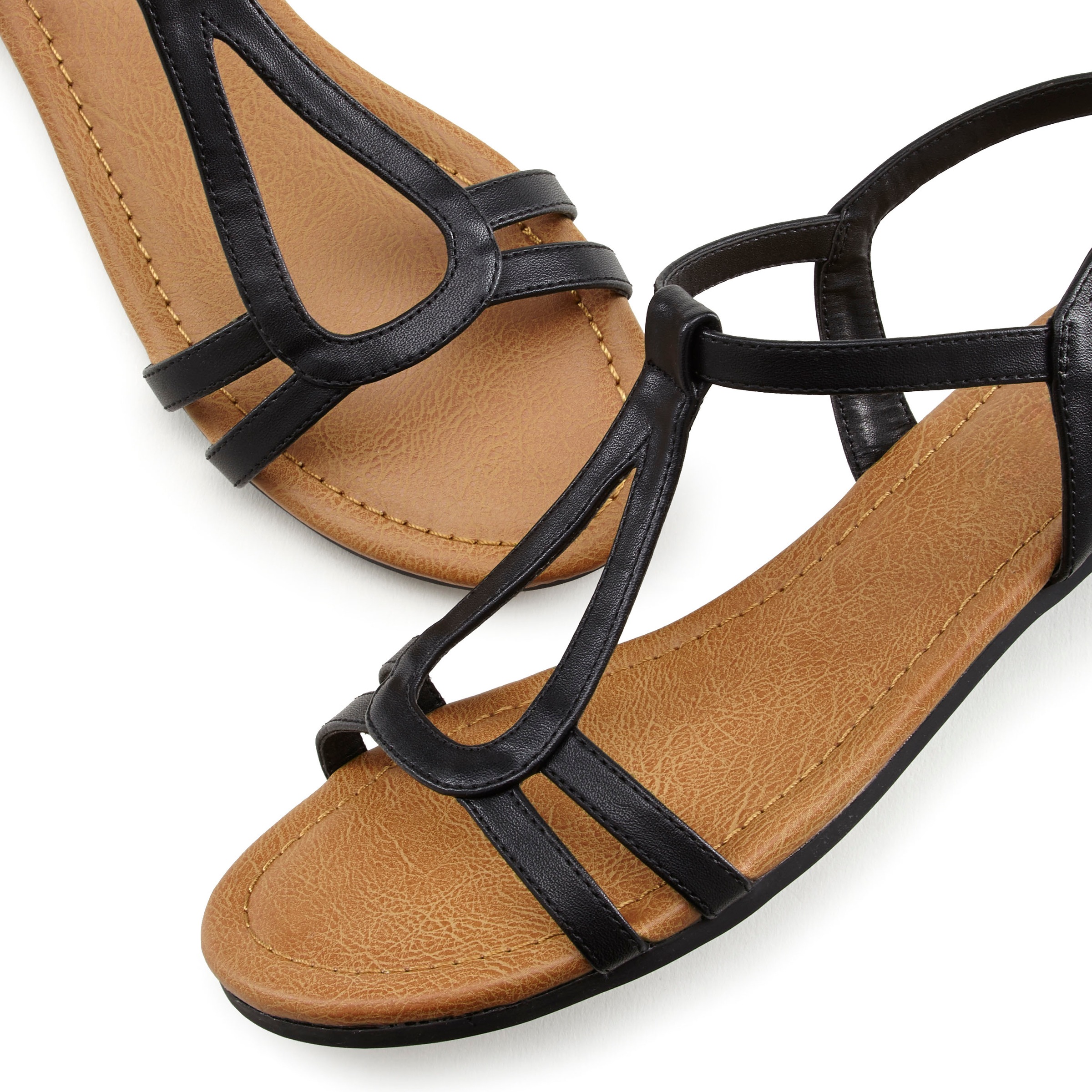 Vivance Sandale »Sommerschuh«  Sandalette, Sommerschuh mit raffinierten Riemchen VEGAN