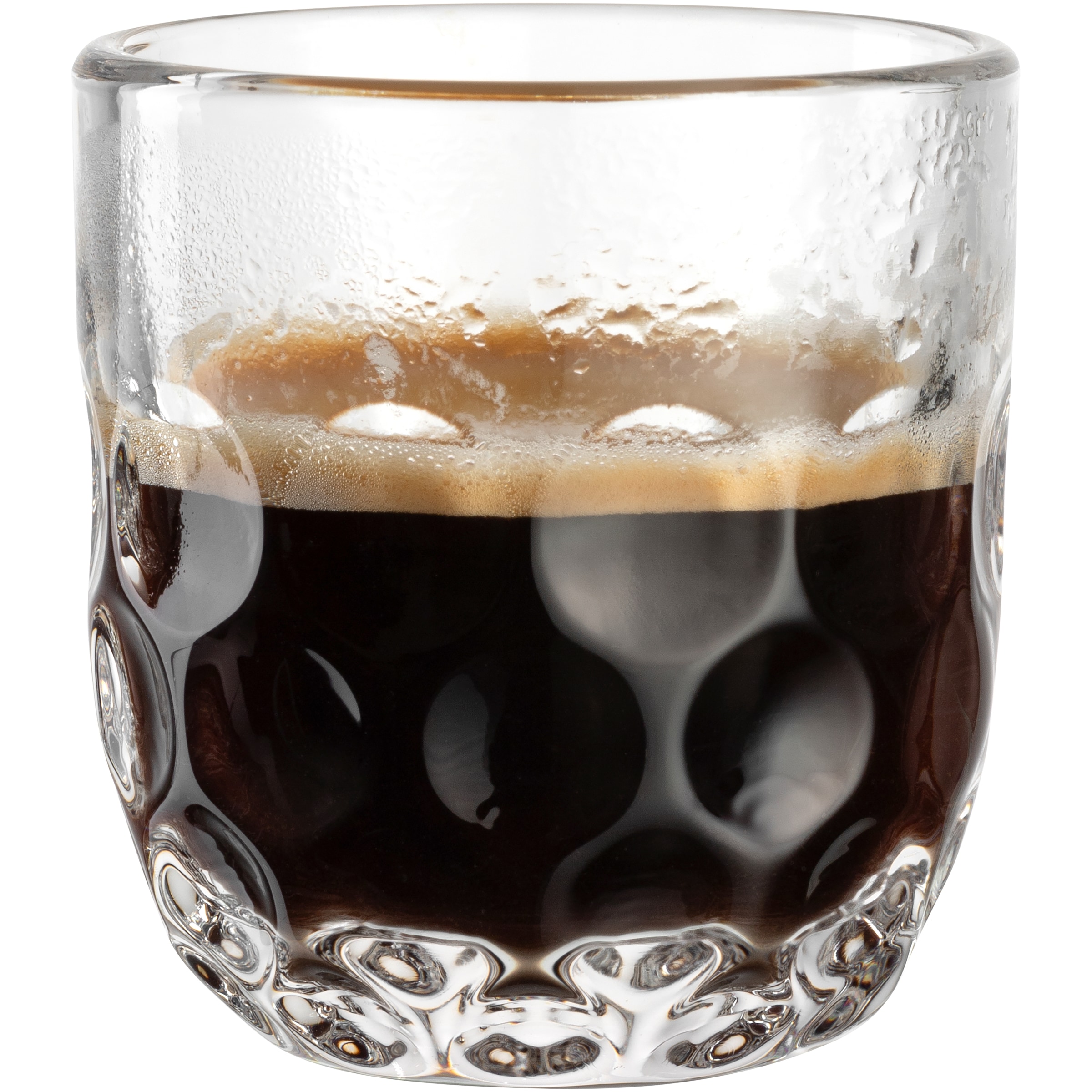LEONARDO Espressoglas »GOCCE, 90 ml, 6er-Set«, (Set, 6 tlg.), 1. Variante, mit Tropfenrelief