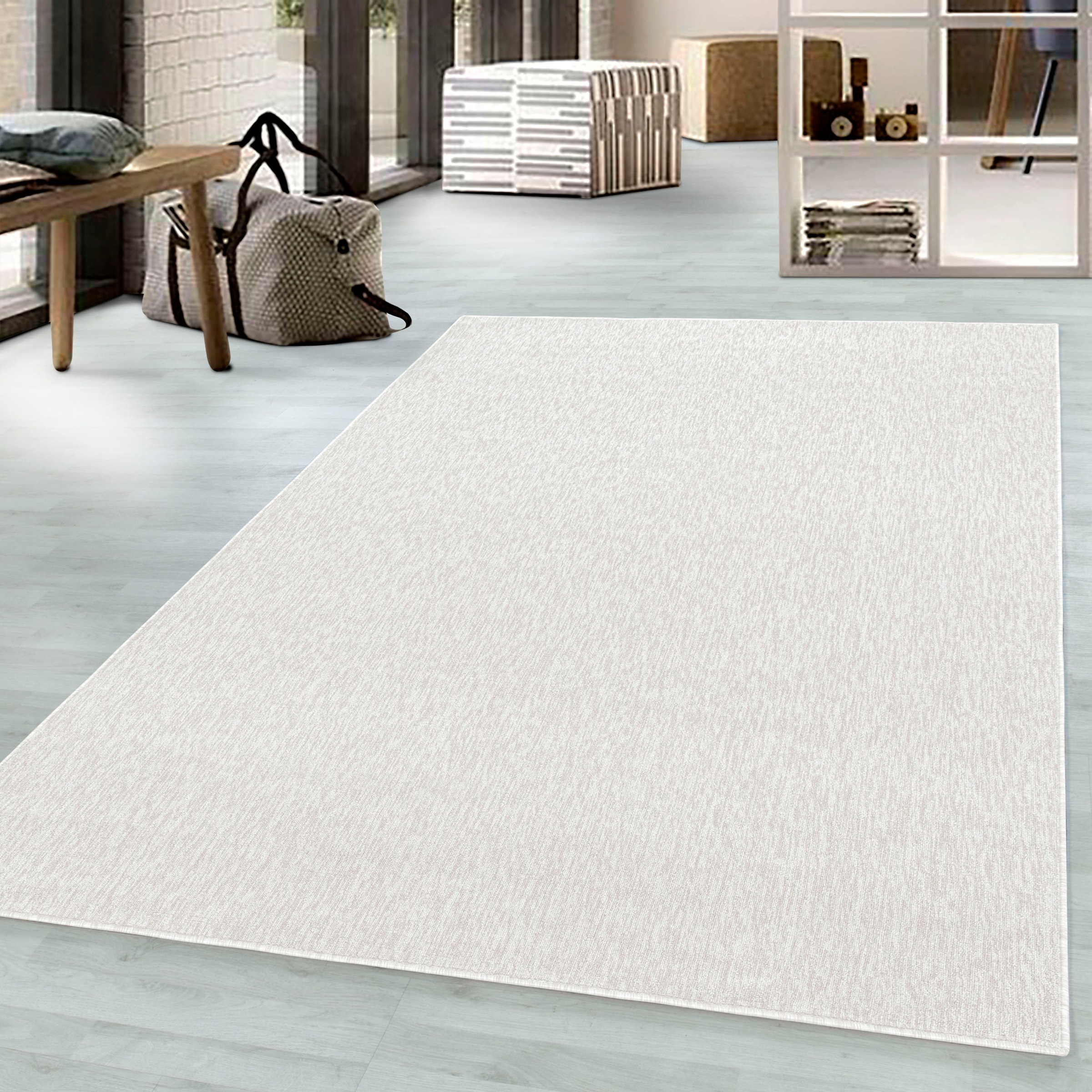 Ayyildiz Teppiche Teppich »Nizza 1800 Kurzflorteppich«, rechteckig, 6 mm Hö günstig online kaufen